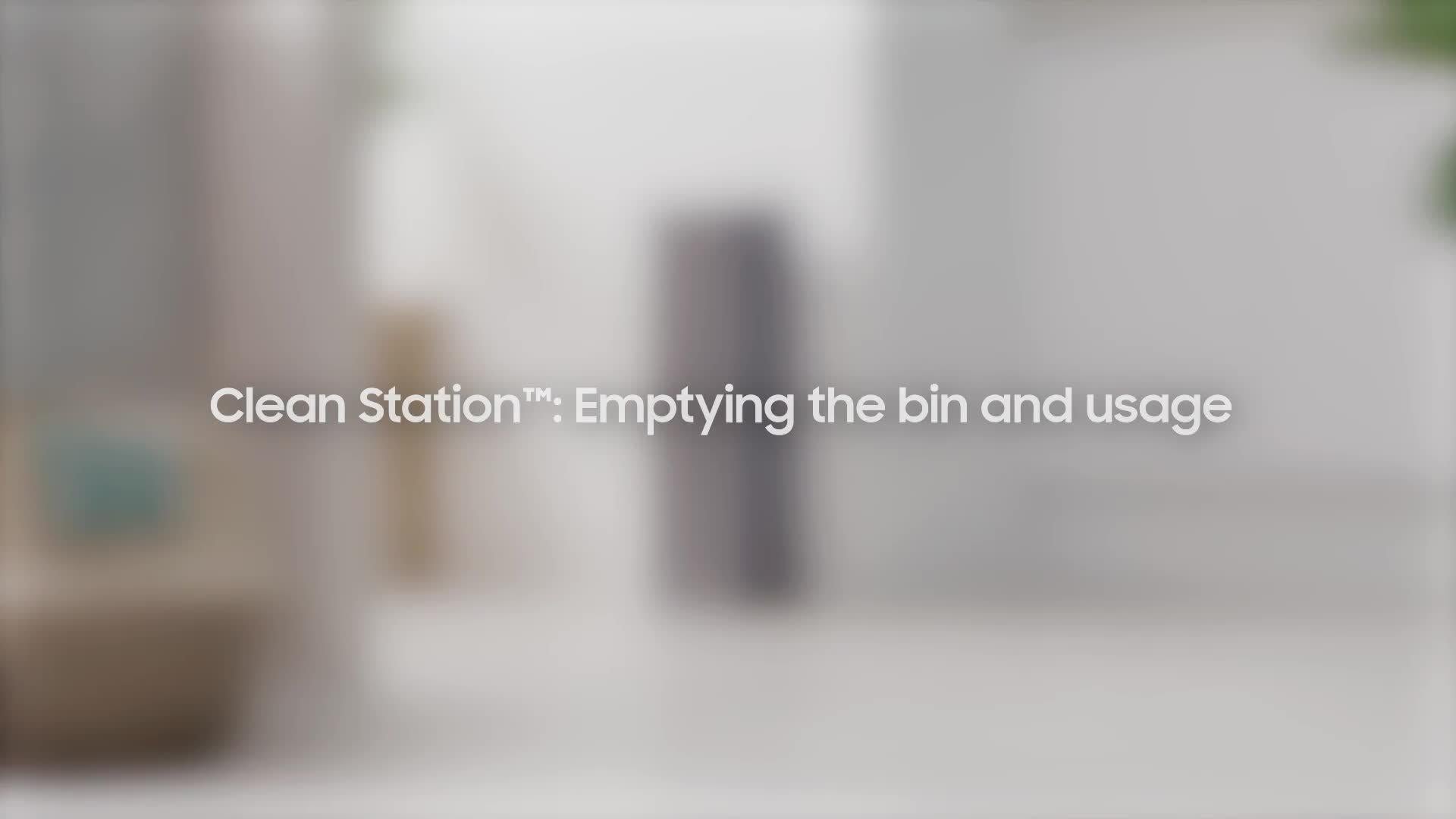 Samsung Clean Station multi-layered filtration vacuum silver, UK version