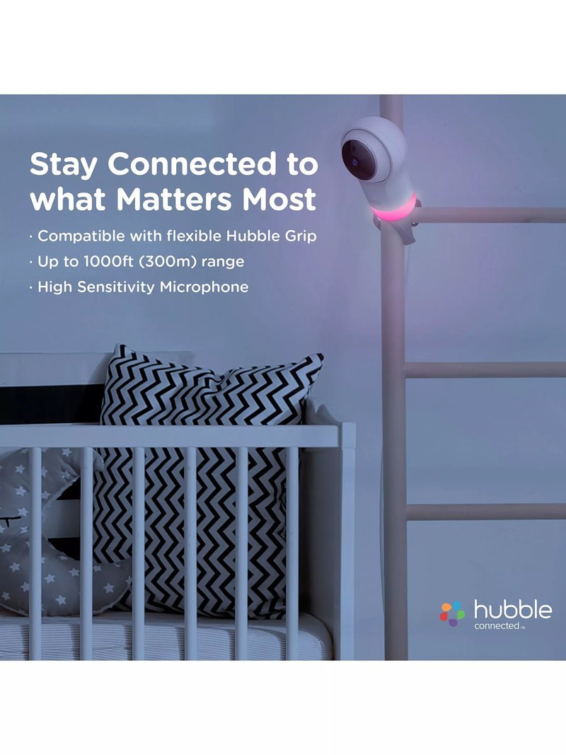 Hubble Nursery Pal Glow+ smart video baby monitor - British product