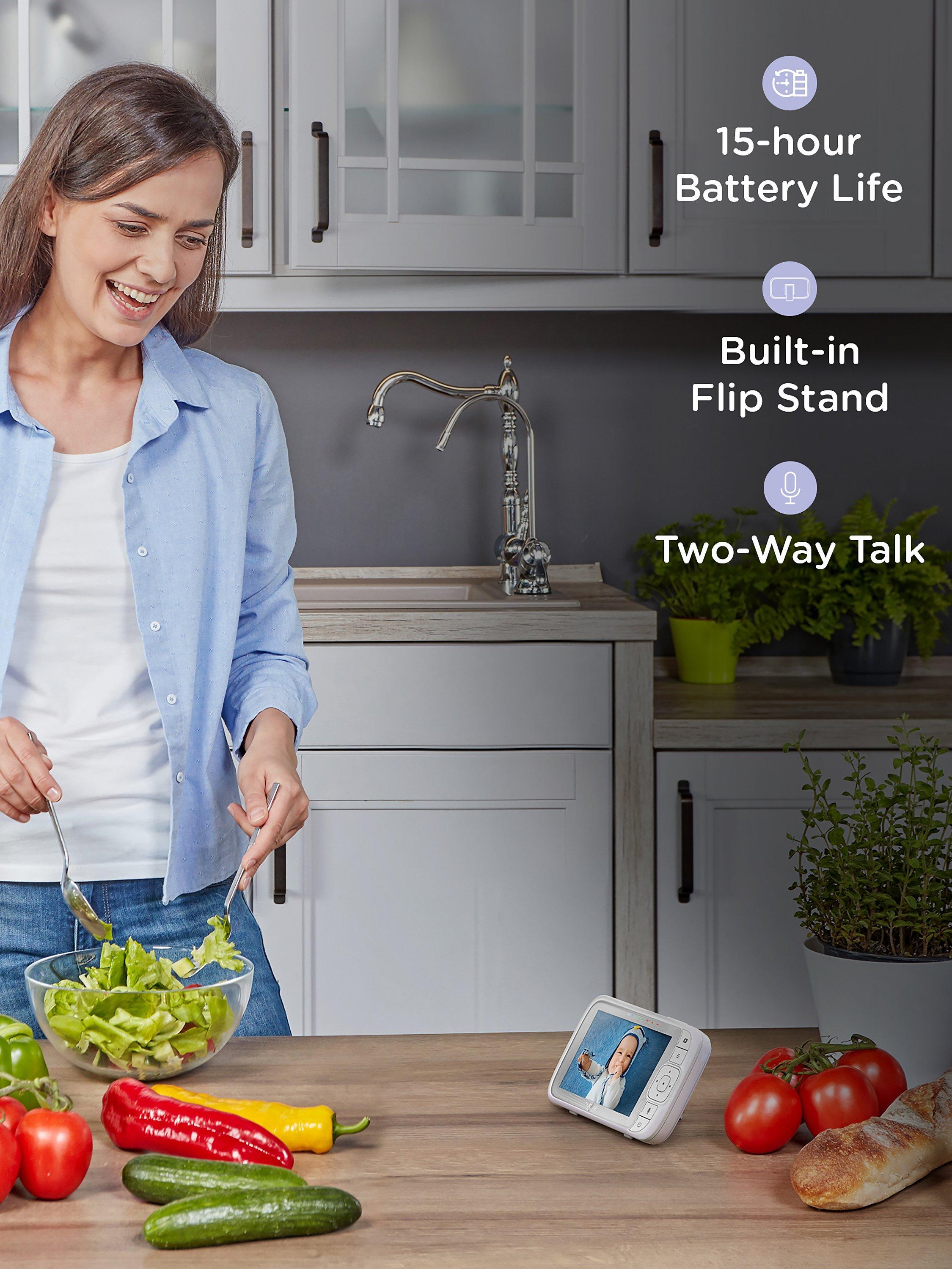 Hubble Nursery Pal Glow+ smart video baby monitor - British product