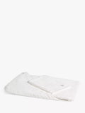 John Lewis Baby Hooded Towel & Wash Mitt Set, White