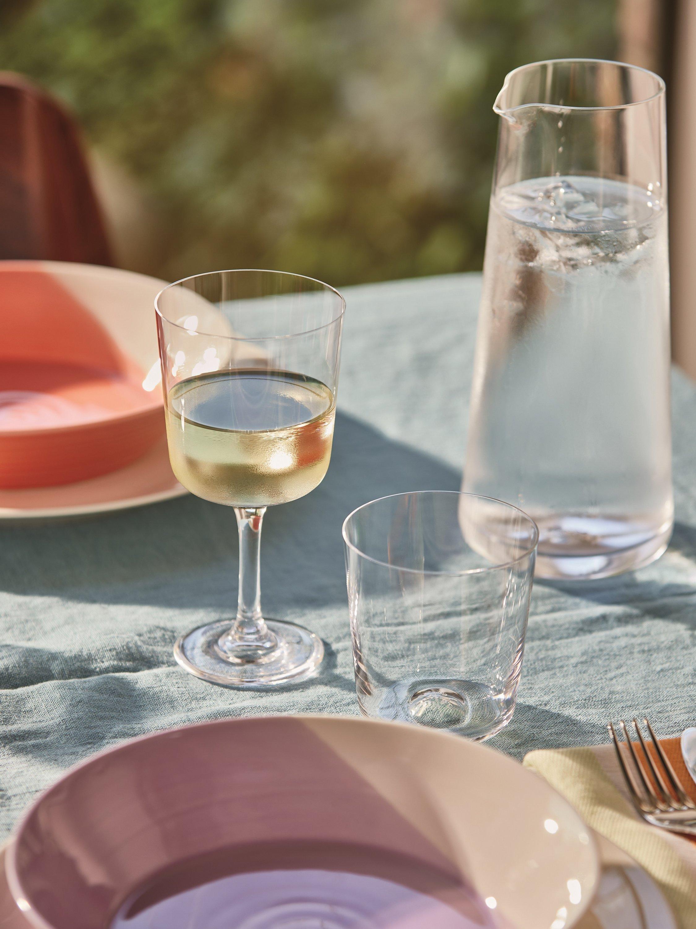 Royal Doulton 1815 Clear Tumbler Glasses 350ml, imported from the UK