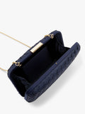 John Lewis Stella grossgrain weave clutch bag, imported from the UK