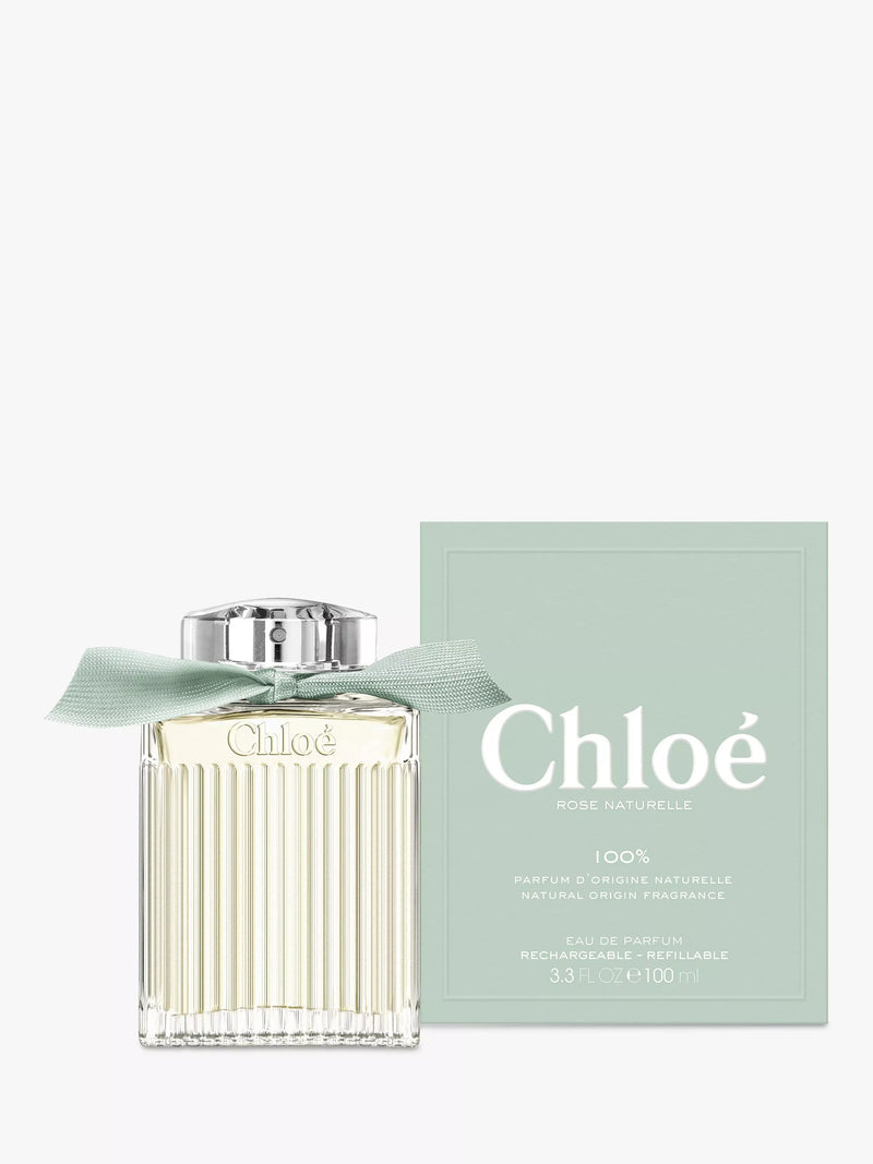 Chloé Rose Naturelle Eau de Parfum refillable 100ml, imported from the UK