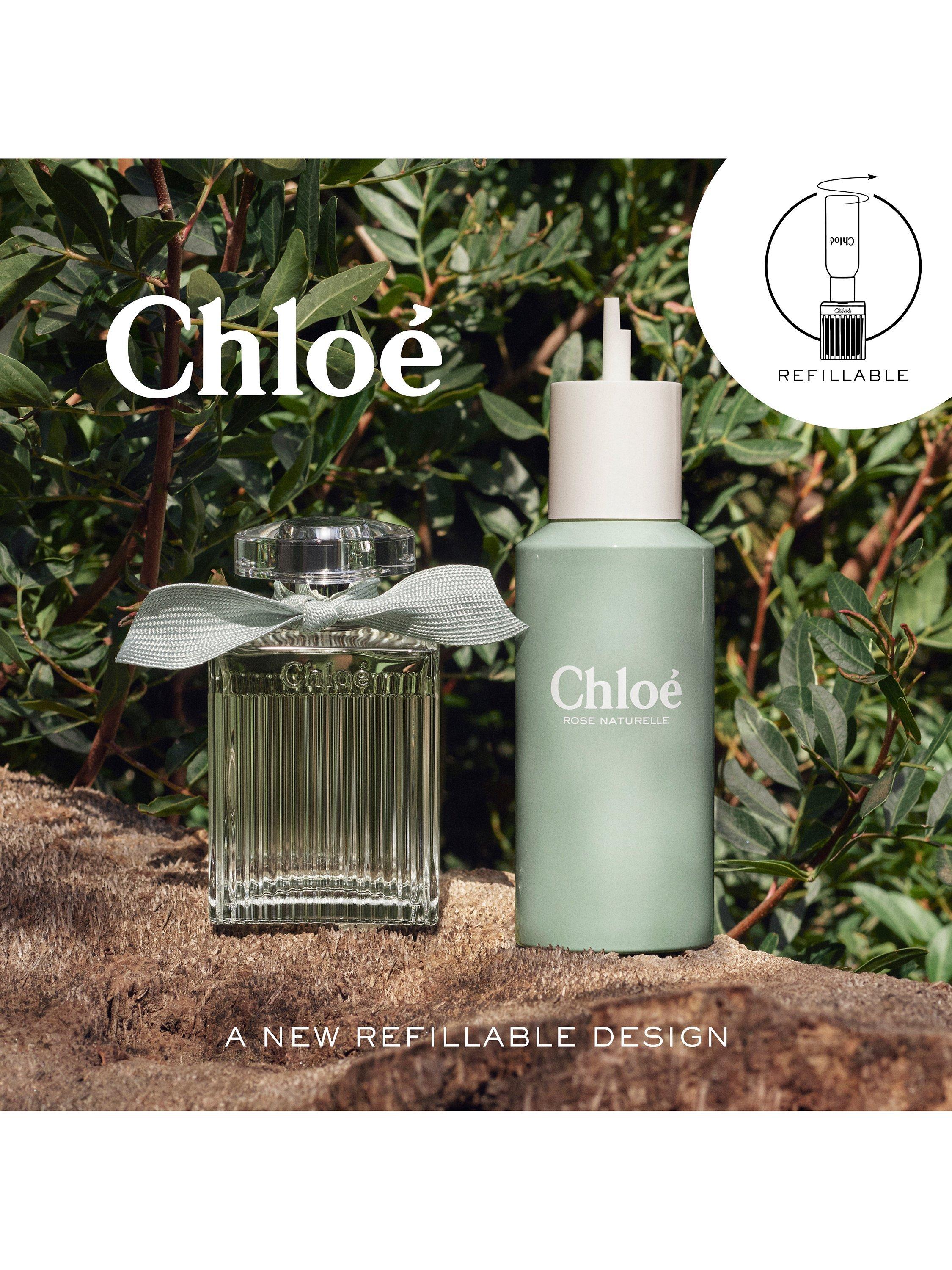 Chloé Rose Naturelle Eau de Parfum refillable 100ml, imported from the UK