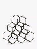 John Lewis honeycomb metal wine rack 6 bottle, UK version