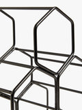 John Lewis honeycomb metal wine rack 6 bottle, UK version