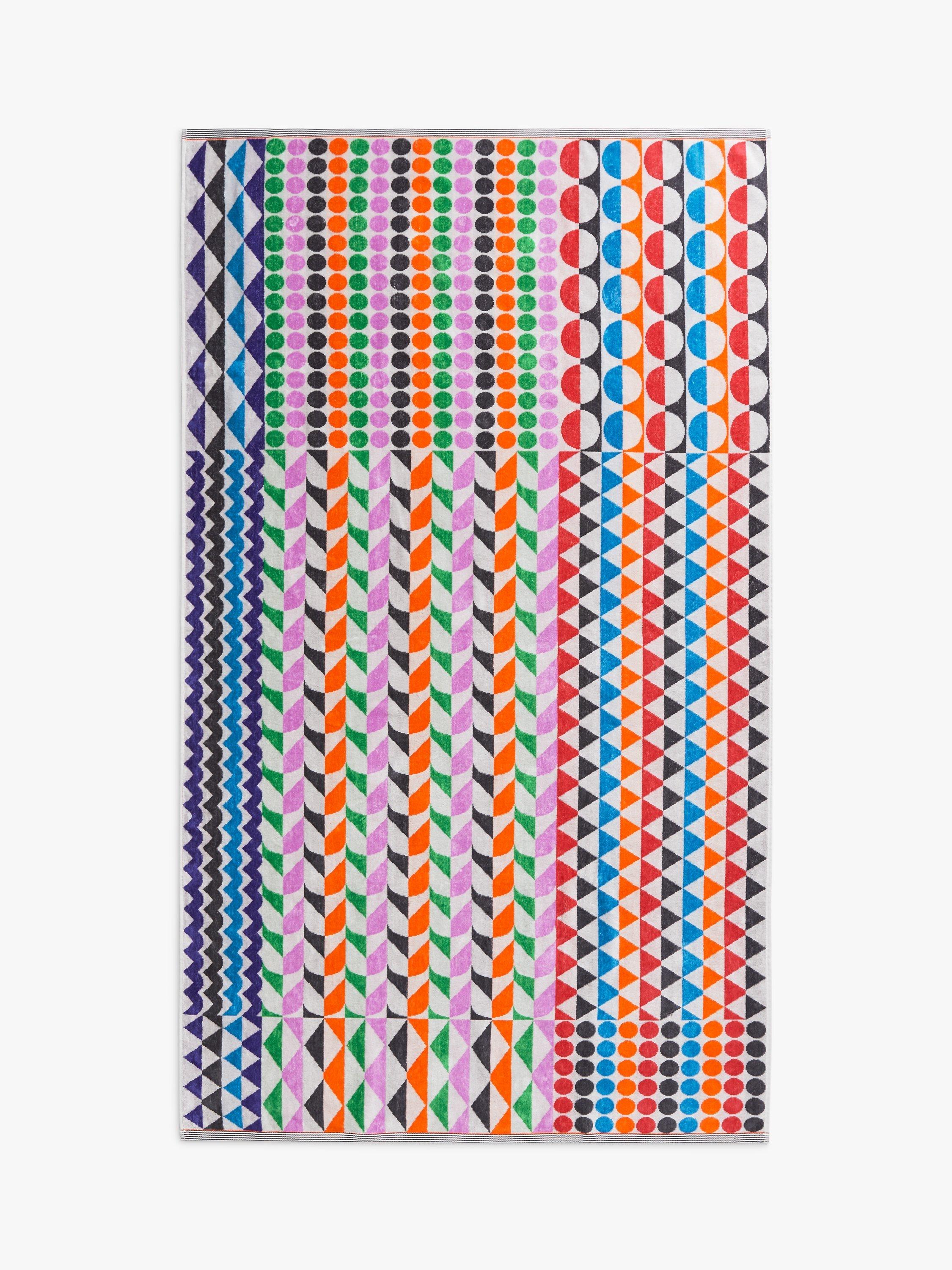 Margo Selby Quex Beach Towel Multi, imported from the UK