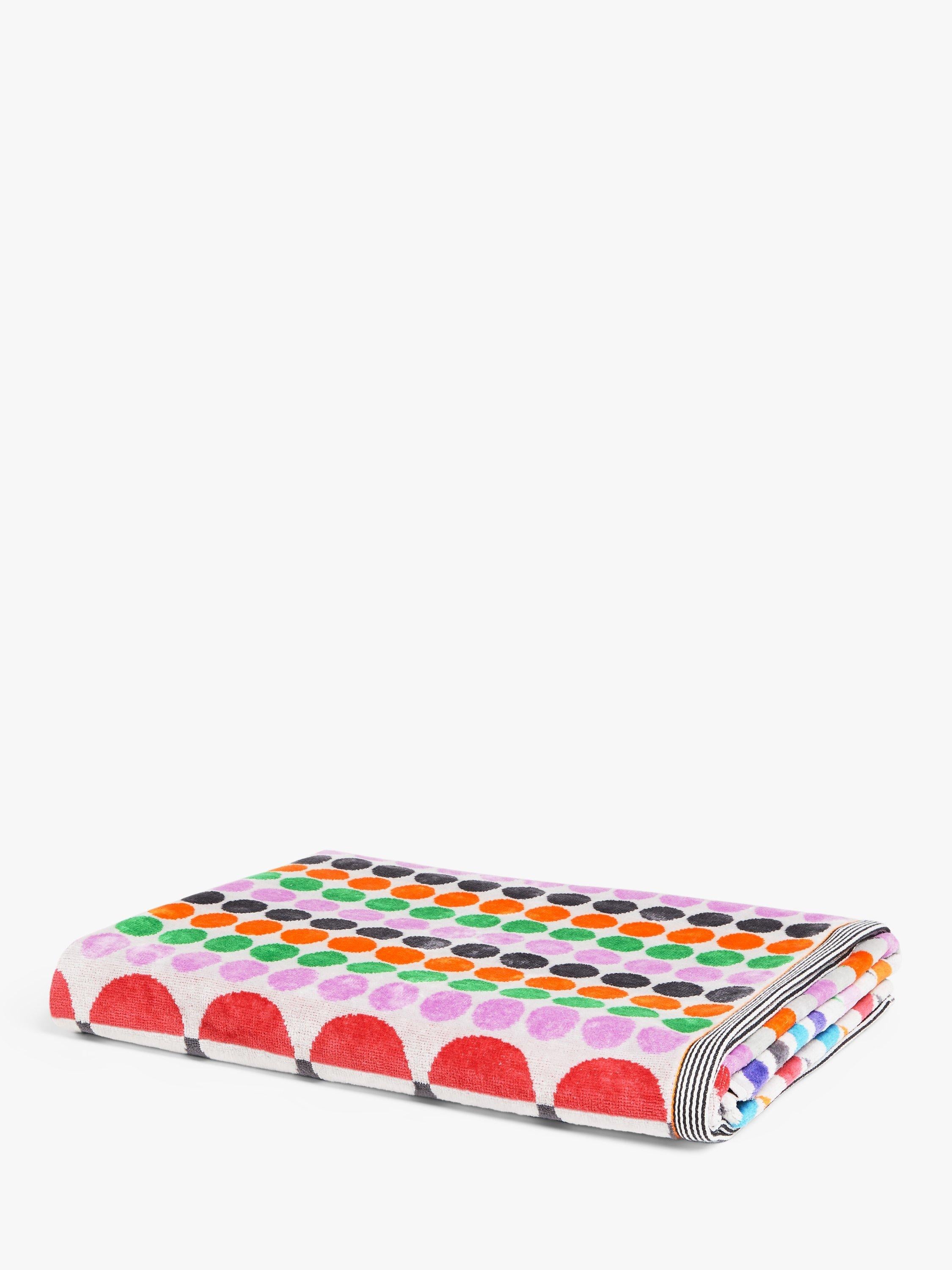 Margo Selby Quex Beach Towel Multi, imported from the UK