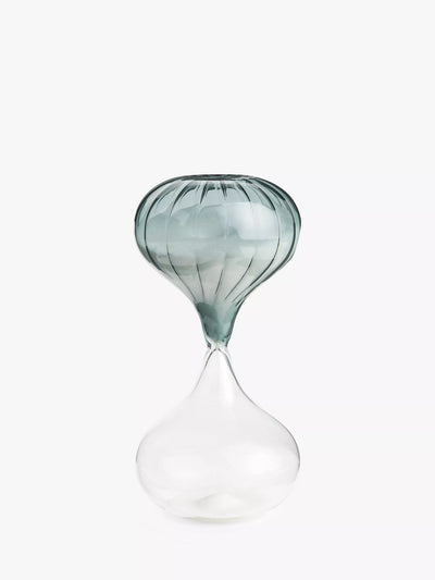 John Lewis Green Glass Sand Timer with 60-Minute Duration- Buy online at McGrocer
