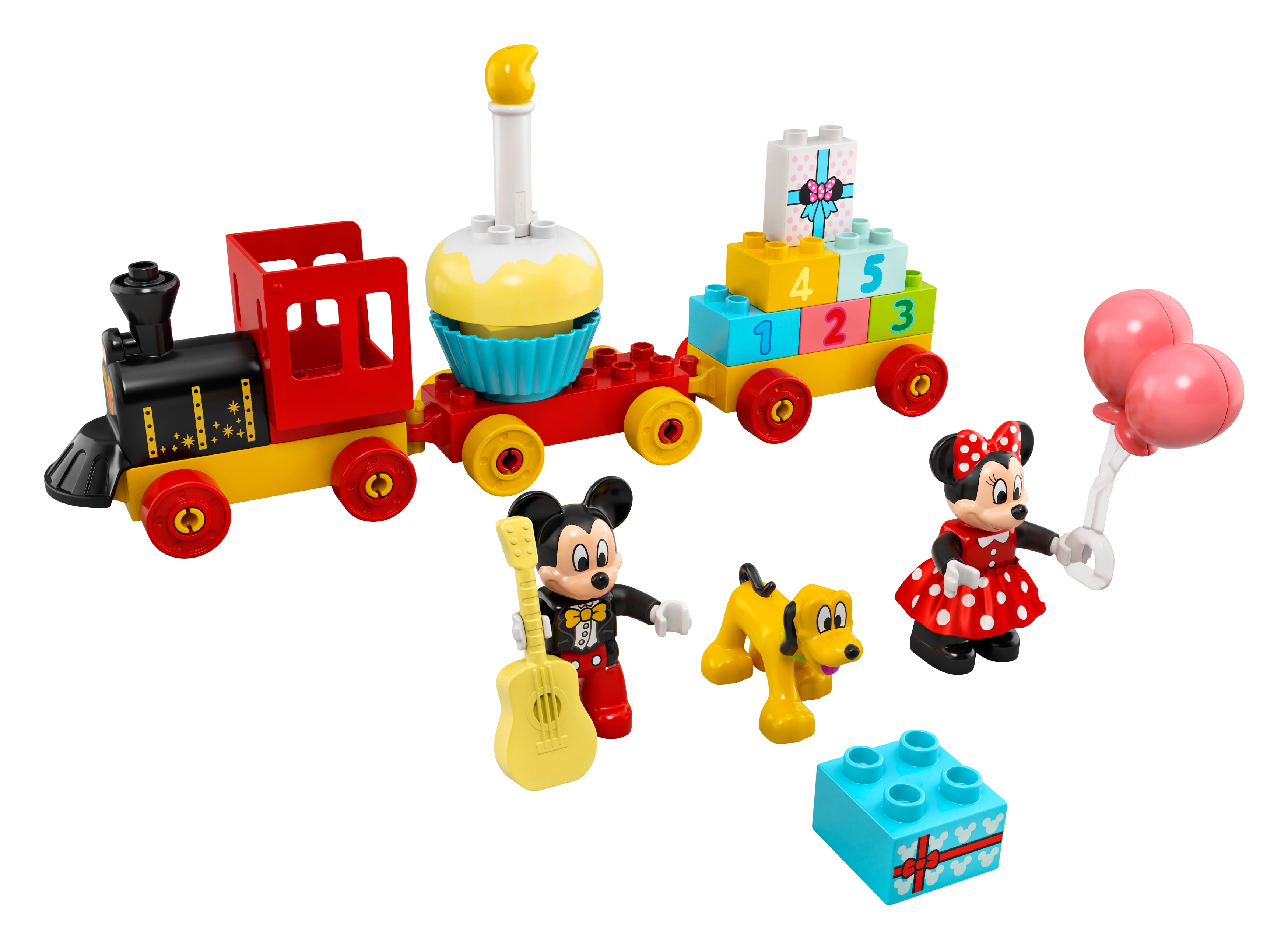 LEGO Mickey Minnie Birthday Train DUPLO 22 Piece, imported from the UK
