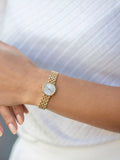 Tissot Lovely women's watch gold white dial 19.5mm, UK version