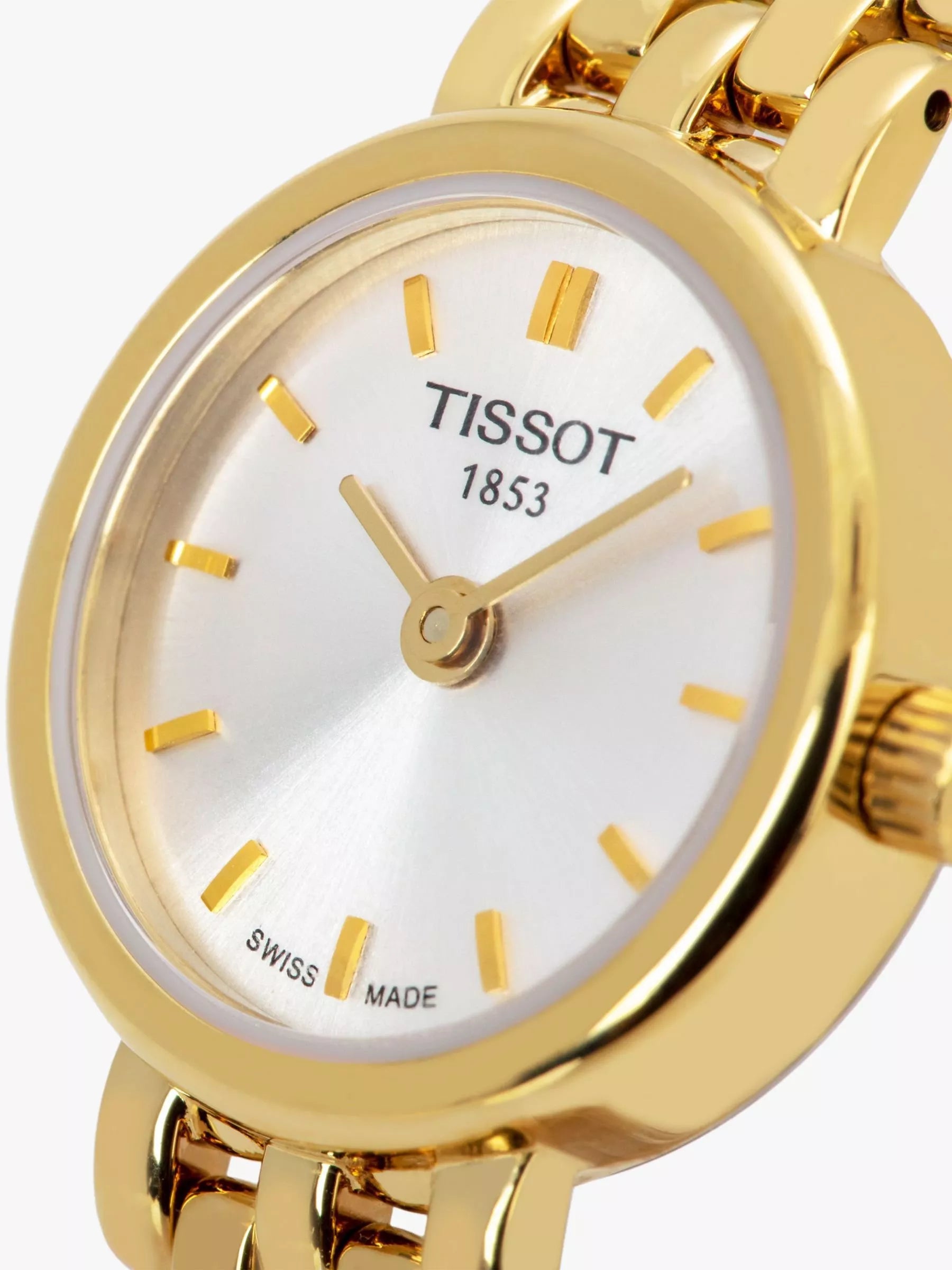 Tissot Lovely women's watch gold white dial 19.5mm, UK version