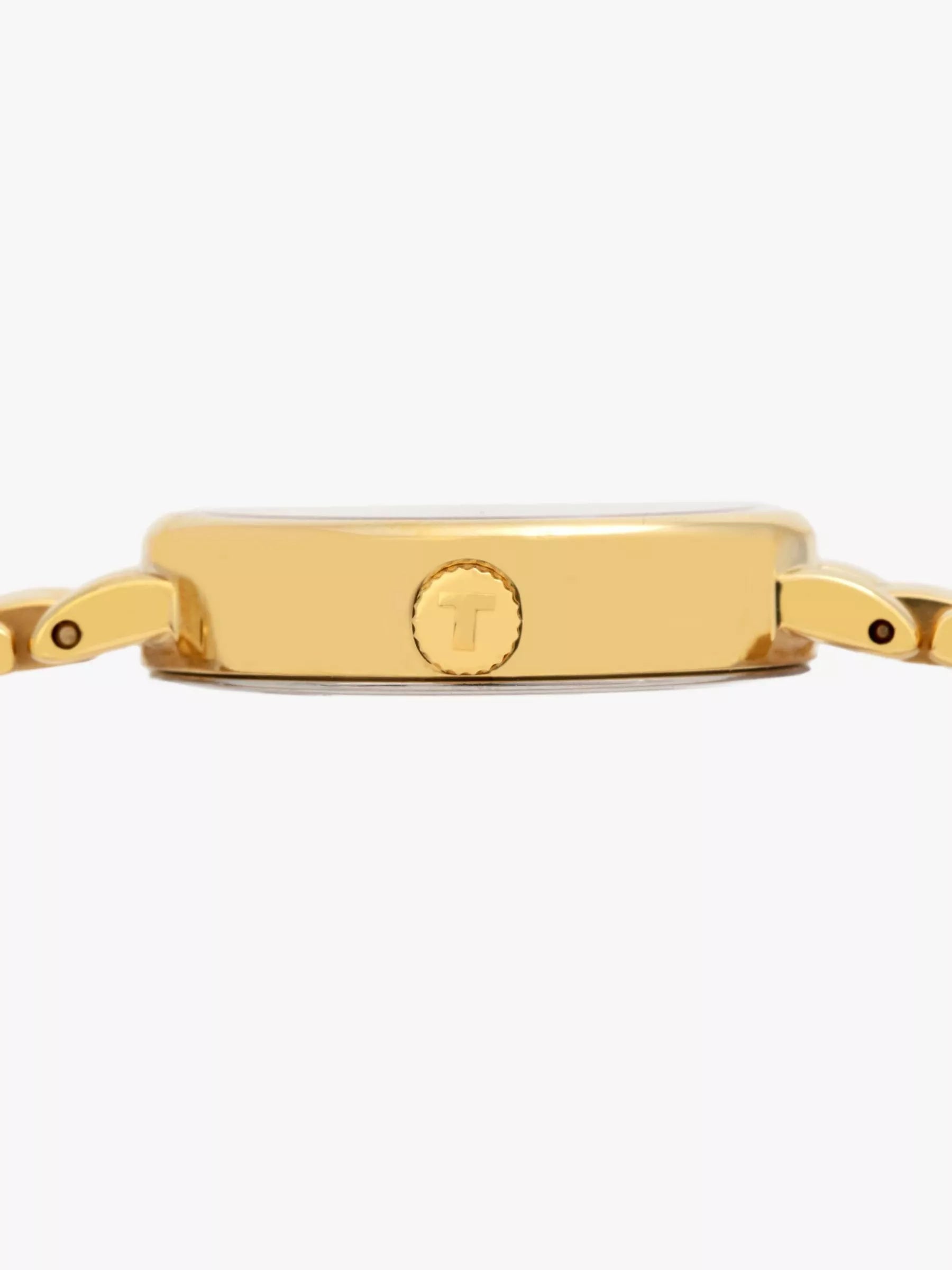 Tissot Lovely women's watch gold white dial 19.5mm, UK version