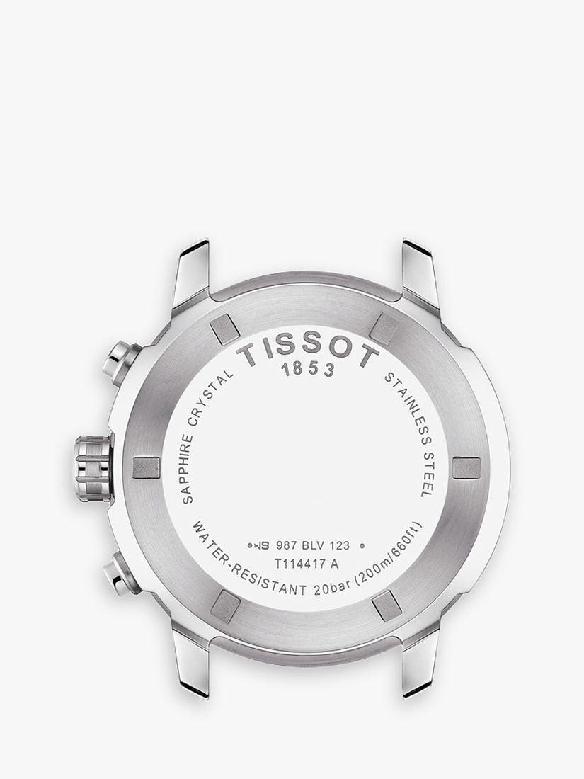 Tissot PRC 200 chronograph watch blue dial 43mm, imported from the UK