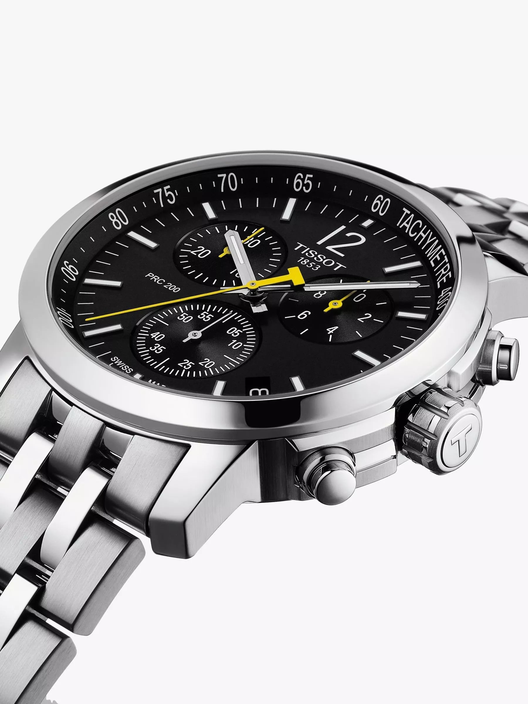 Tissot PRC 200 chronograph watch 43mm, UK version