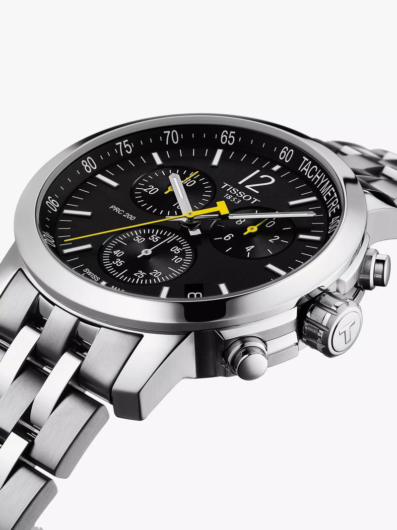 Tissot PRC 200 chronograph watch 43mm, UK version
