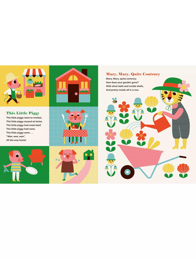 Nosy Crow lift-the-flap nursery rhymes children's board book (British brand)