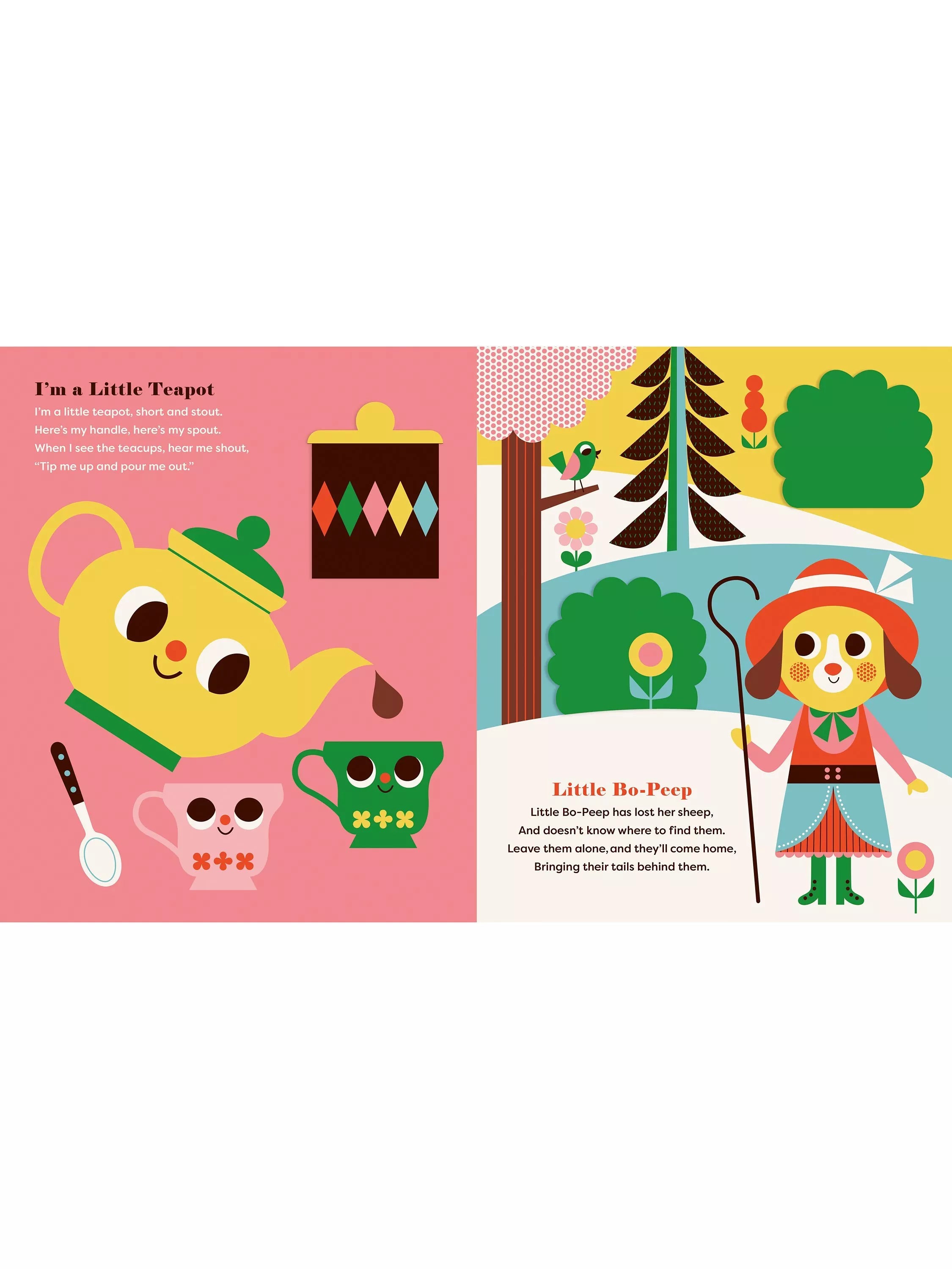 Nosy Crow lift-the-flap nursery rhymes children's board book (British brand)