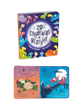 Gardners Twenty Dinosaurs at Bedtime children's board book - British product