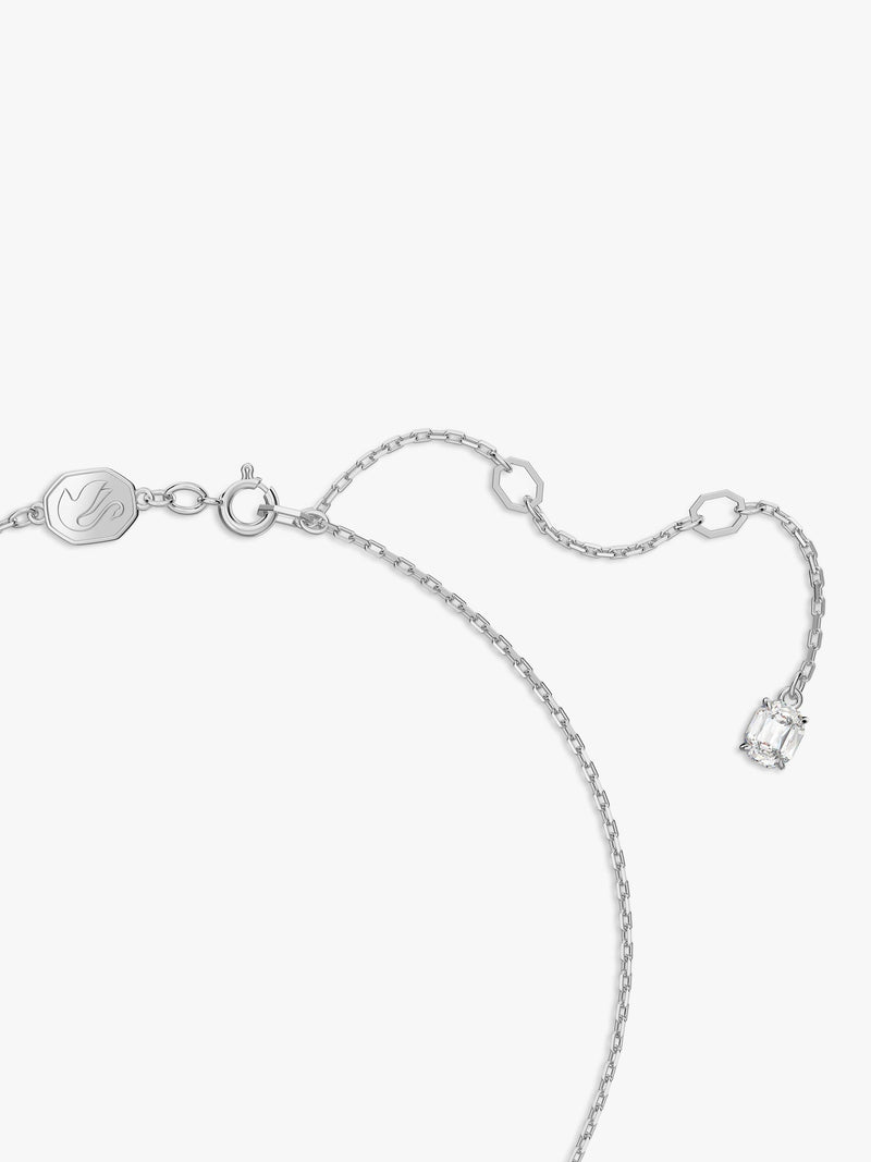 Swarovski crystal pendant necklace silver 38cm - British product