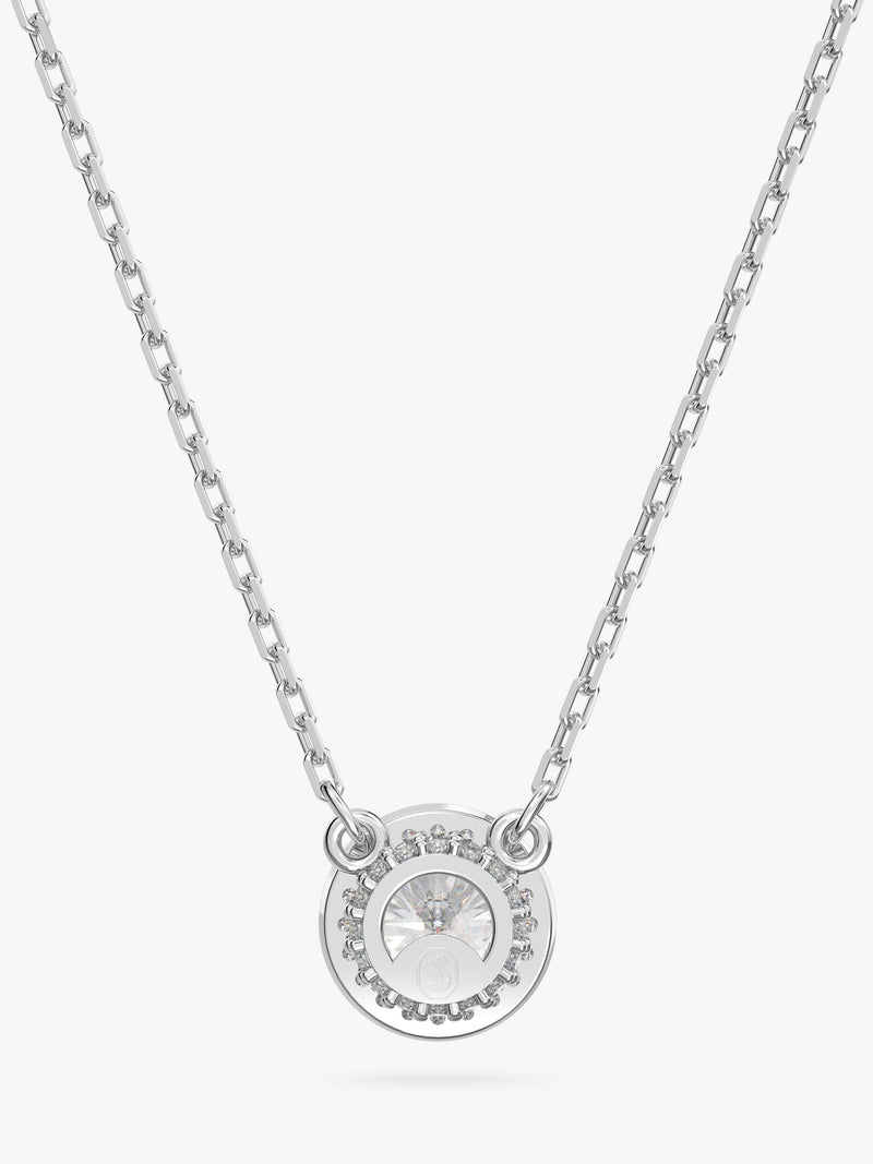 Swarovski crystal pendant necklace silver 38cm - British product
