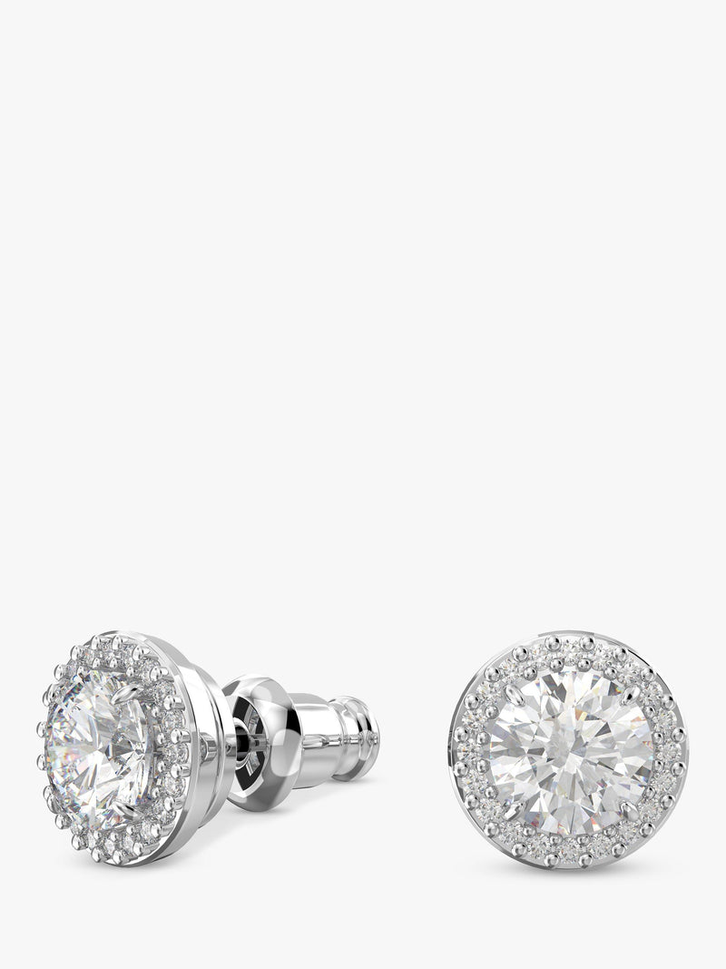 Swarovski Contsella crystal stud earrings 0.9cm (British brand)