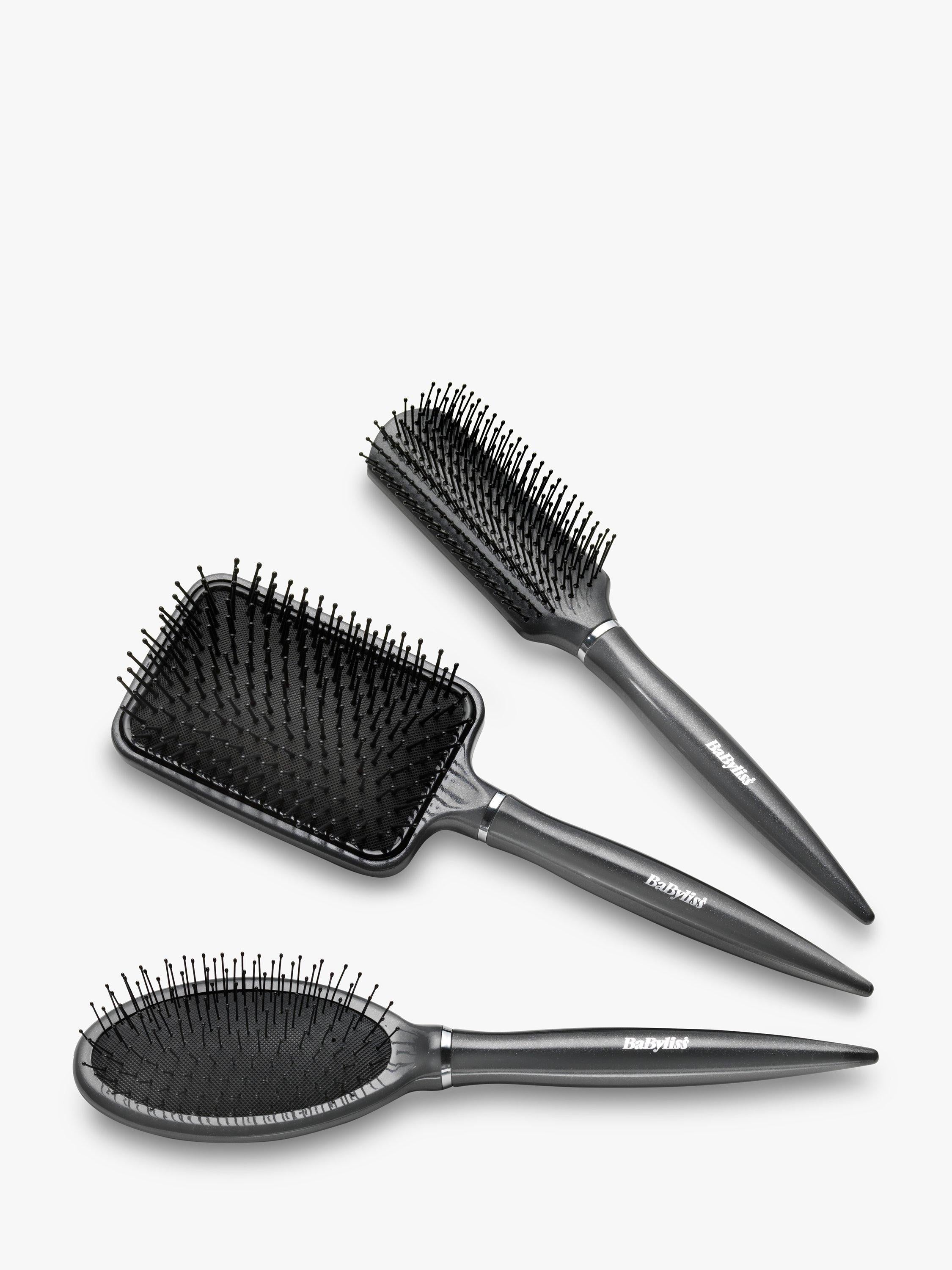 BaByliss diamond cushion brush hair styler accessory black - British product