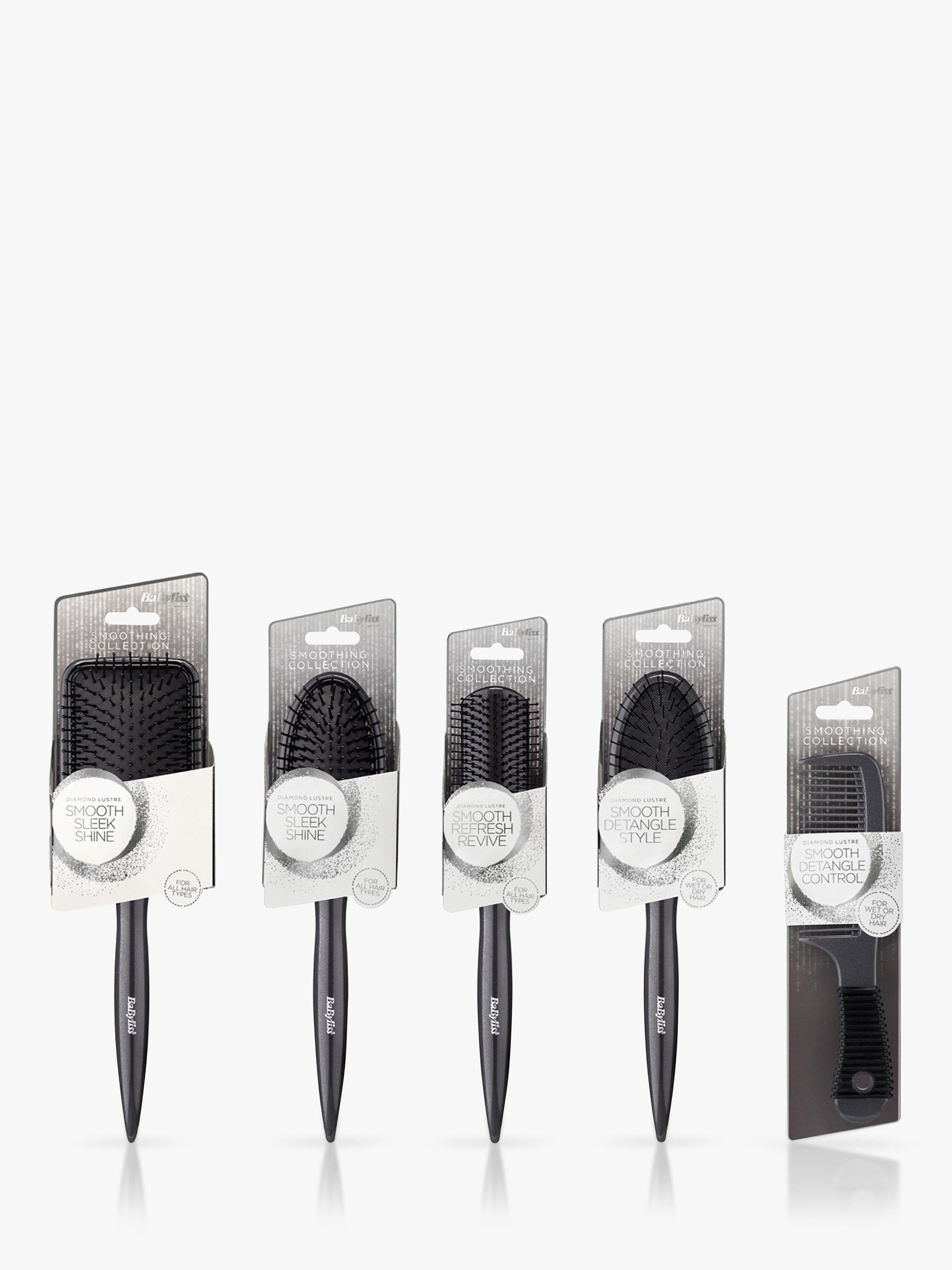 BaByliss diamond cushion brush hair styler accessory black - British product