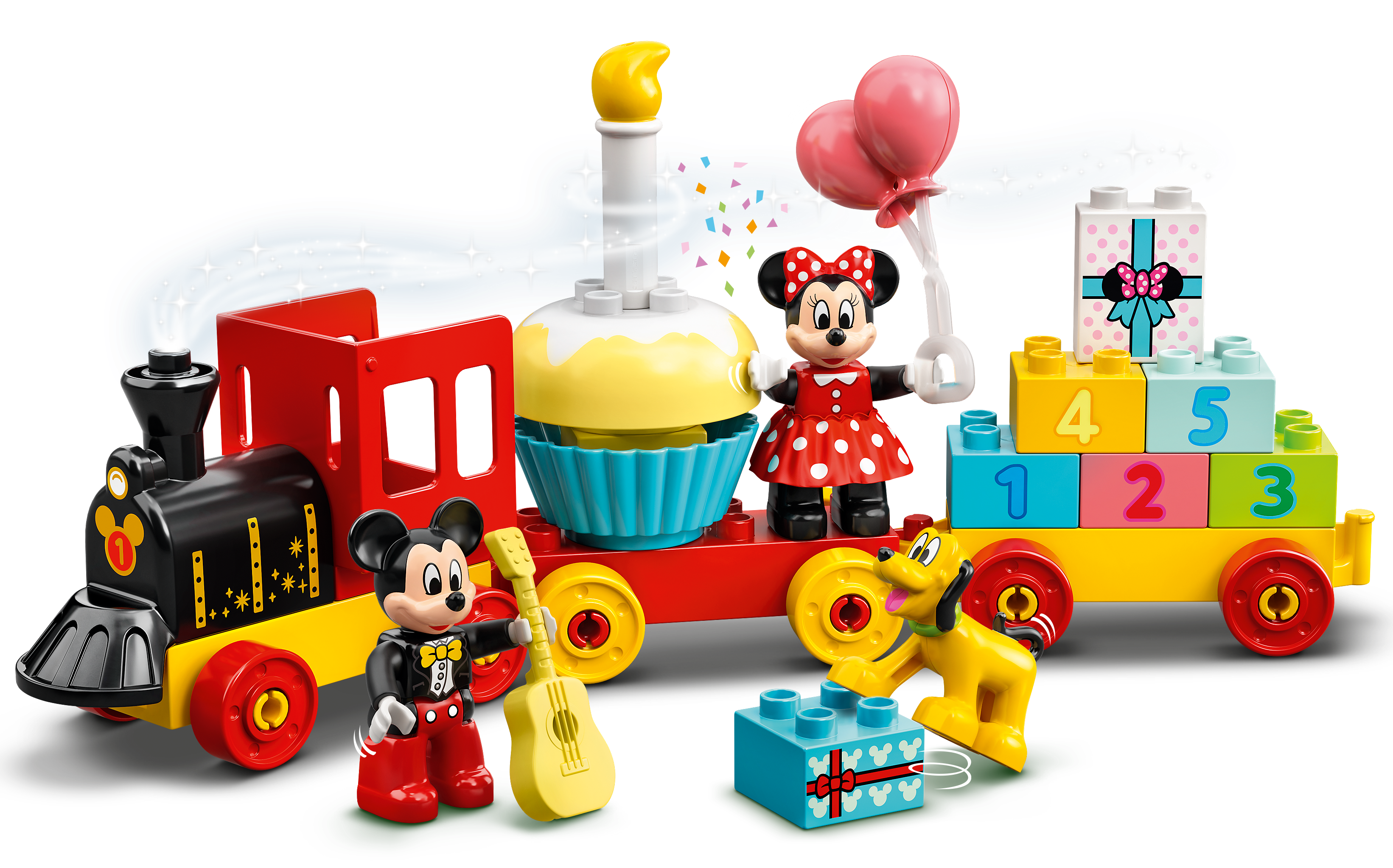 LEGO Mickey Minnie Birthday Train DUPLO 22 Piece, imported from the UK