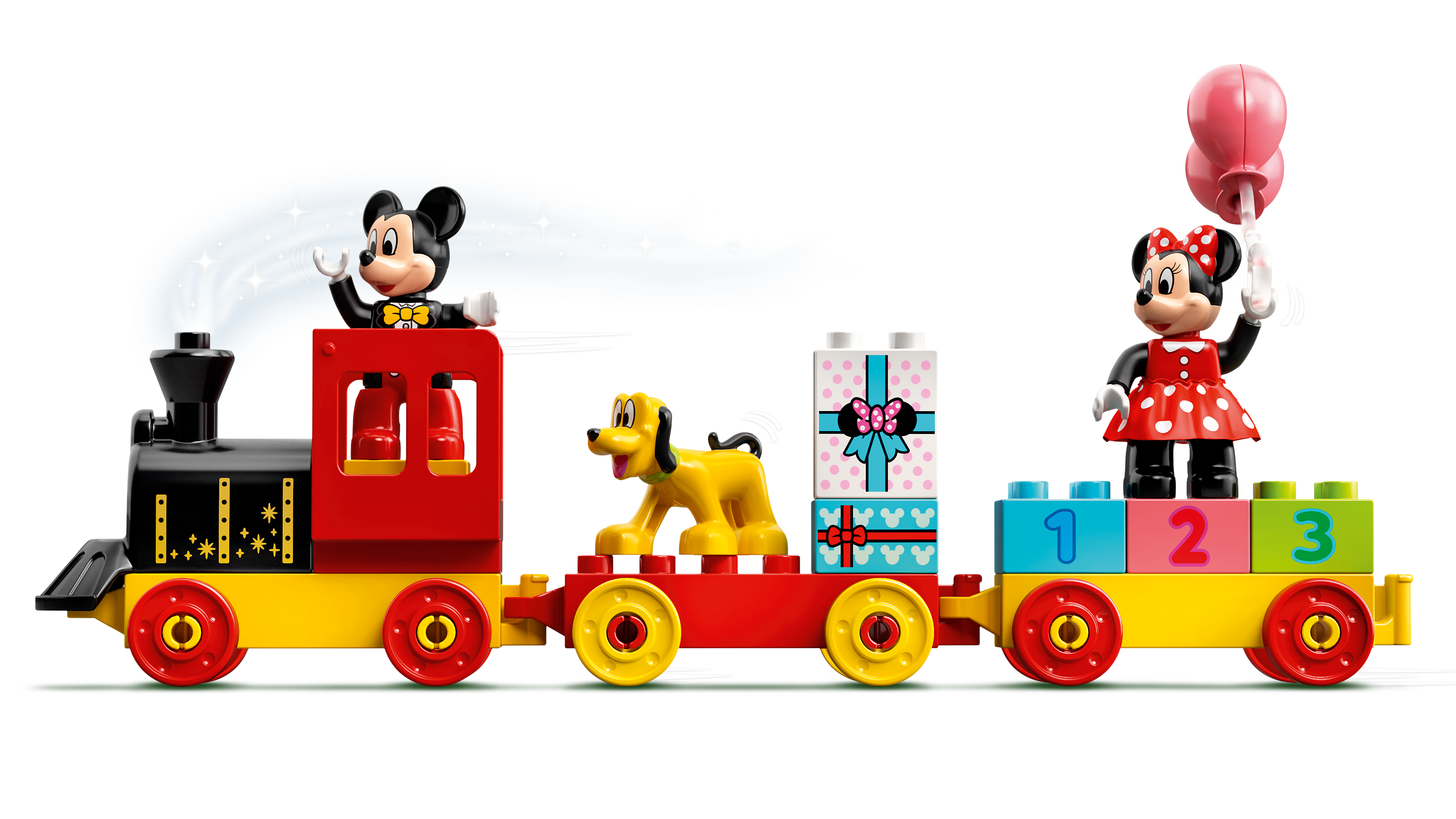 LEGO Mickey Minnie Birthday Train DUPLO 22 Piece, imported from the UK