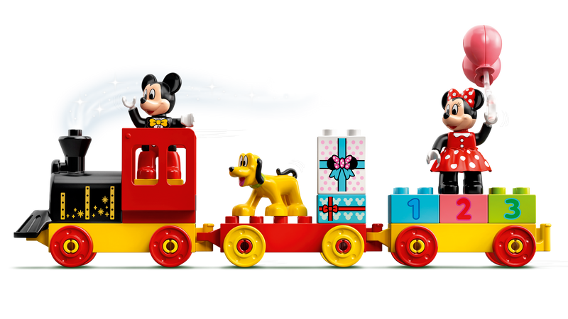 LEGO Mickey Minnie Birthday Train DUPLO 22 Piece, imported from the UK