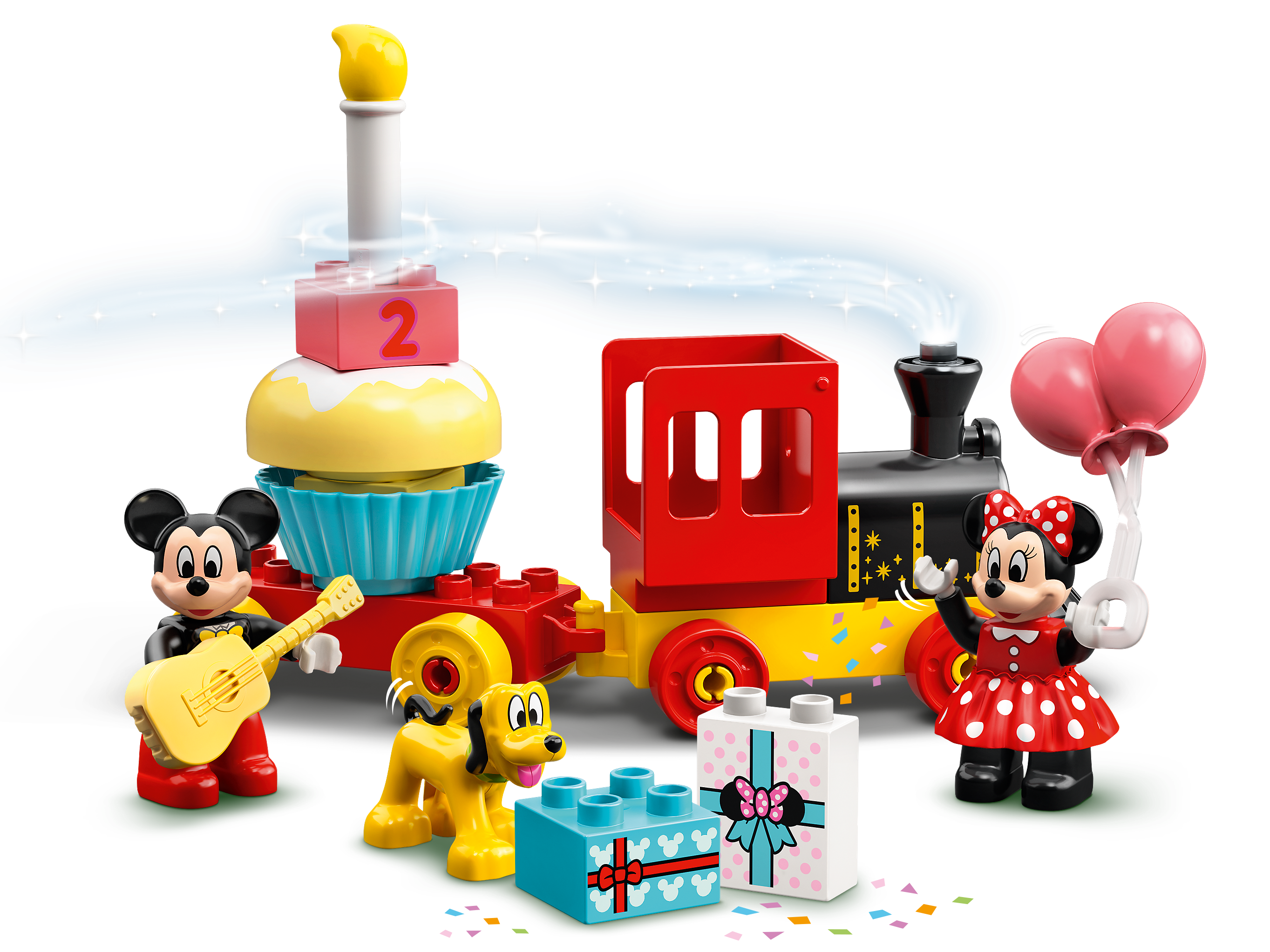 LEGO Mickey Minnie Birthday Train DUPLO 22 Piece, imported from the UK