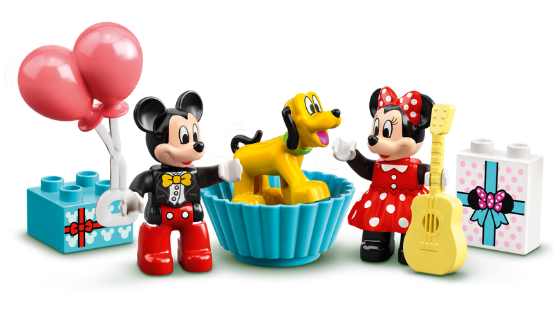 LEGO Mickey Minnie Birthday Train DUPLO 22 Piece, imported from the UK