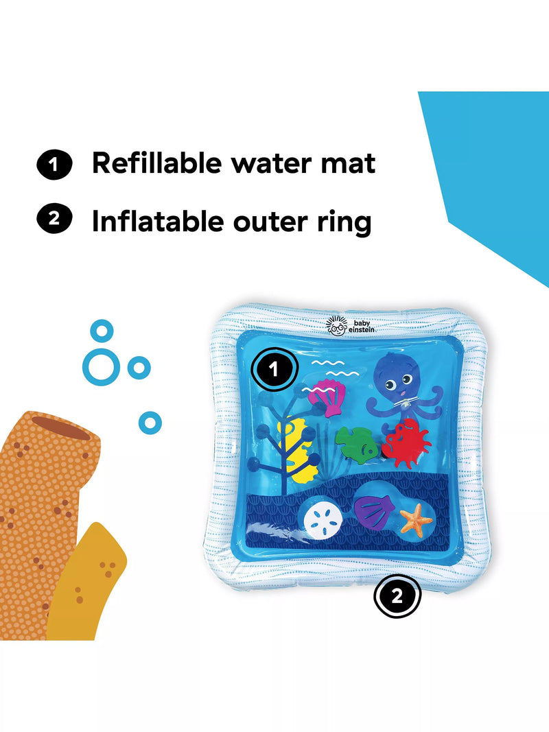 Baby Einstein Opus the Octopus water mat blue multi - British product
