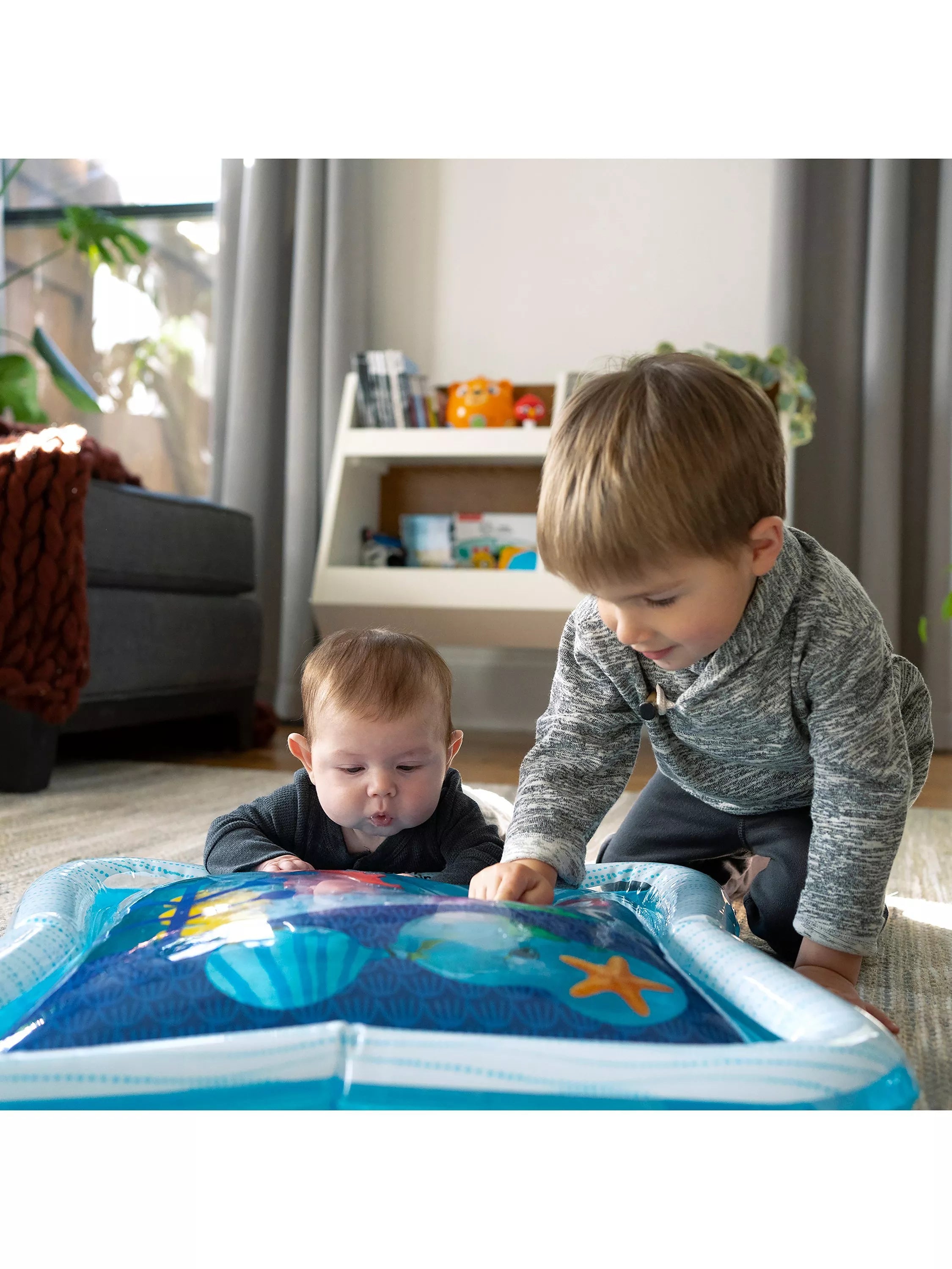 Baby Einstein Opus the Octopus water mat blue multi - British product