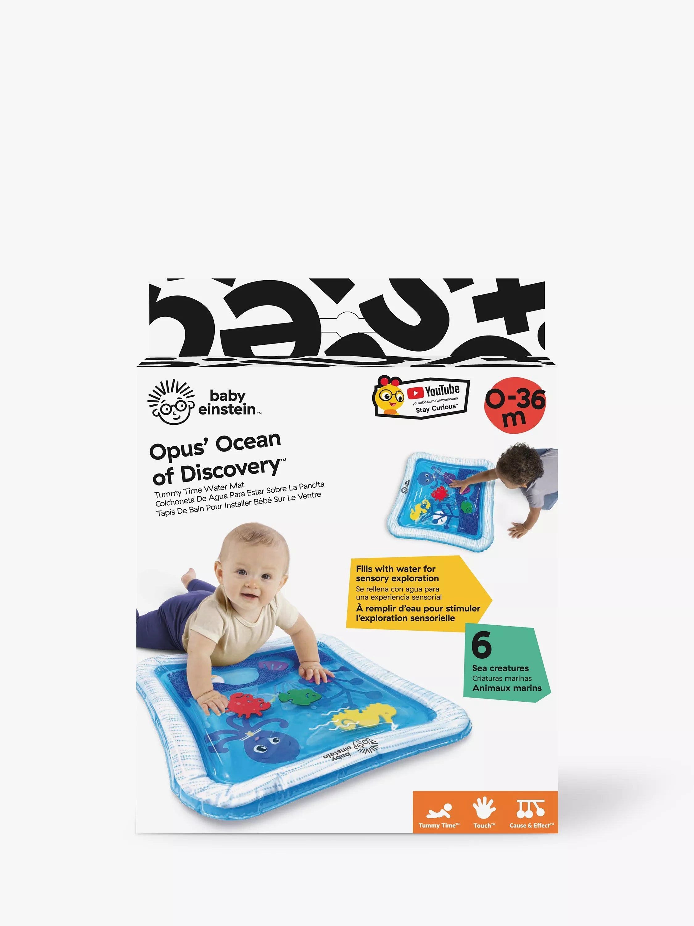Baby Einstein Opus the Octopus water mat blue multi - British product