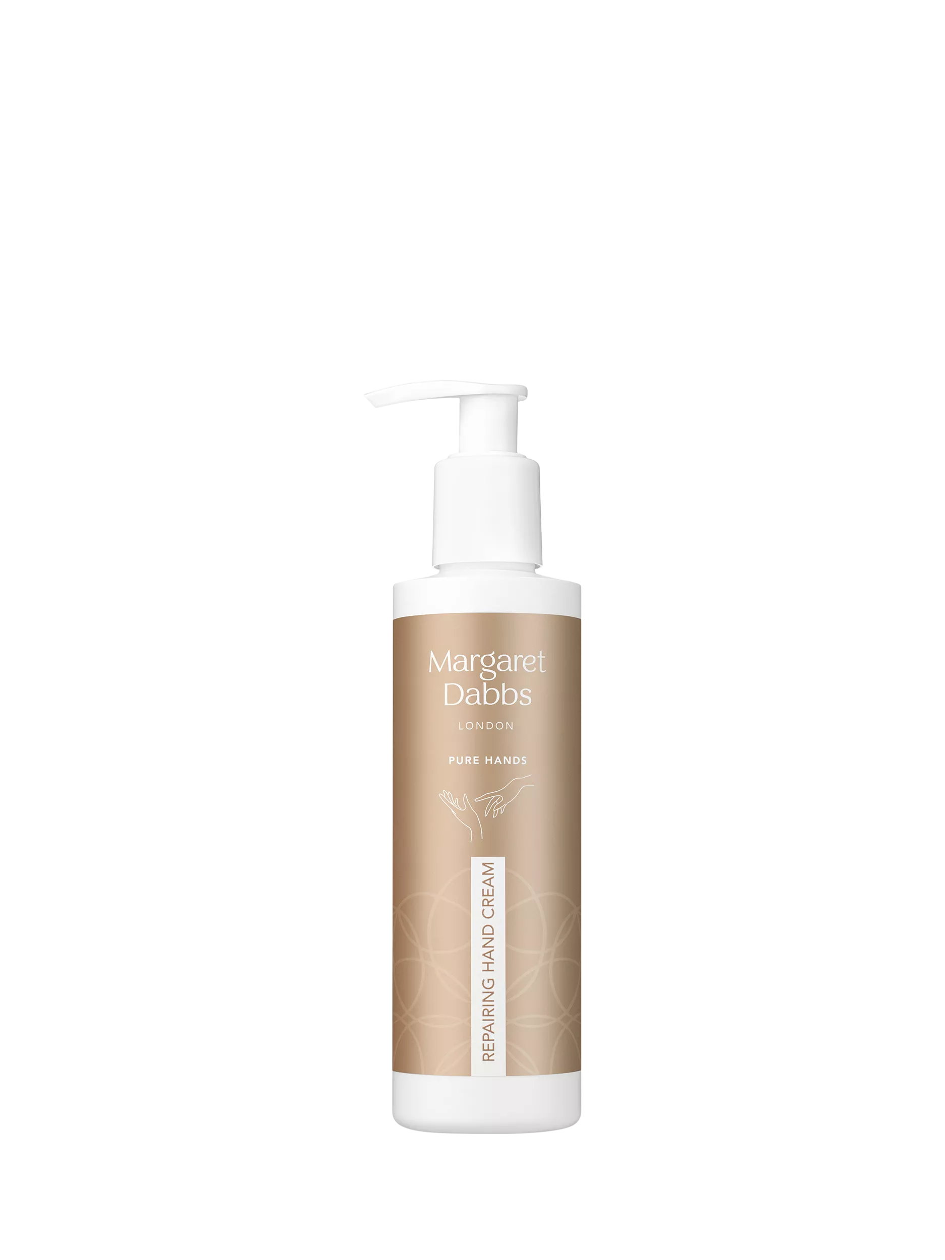 Margaret Dabbs London PURE Repairing Hand Cream 200ml, imported from the UK