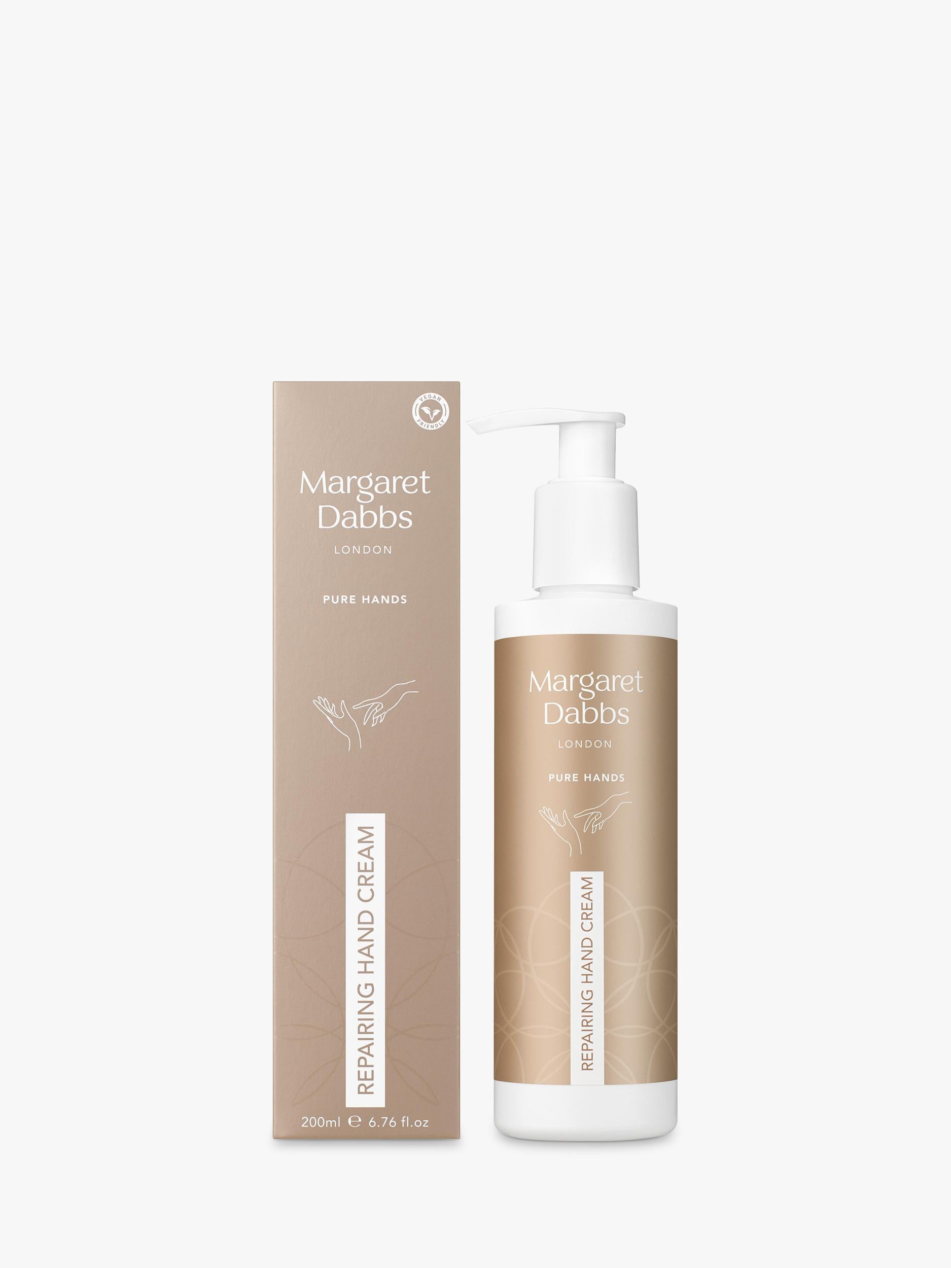 Margaret Dabbs London PURE Repairing Hand Cream 200ml, imported from the UK