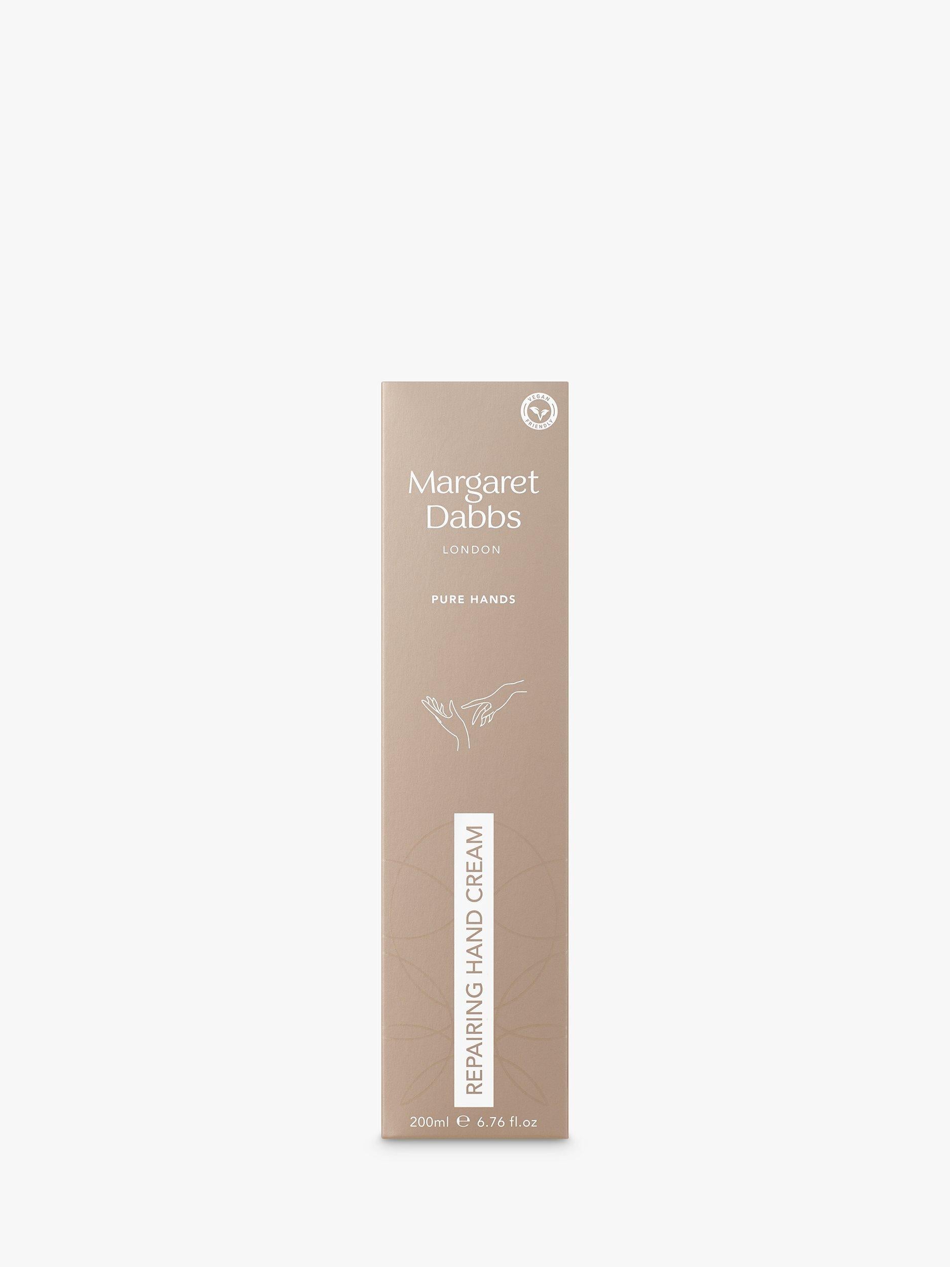 Margaret Dabbs London PURE Repairing Hand Cream 200ml, imported from the UK