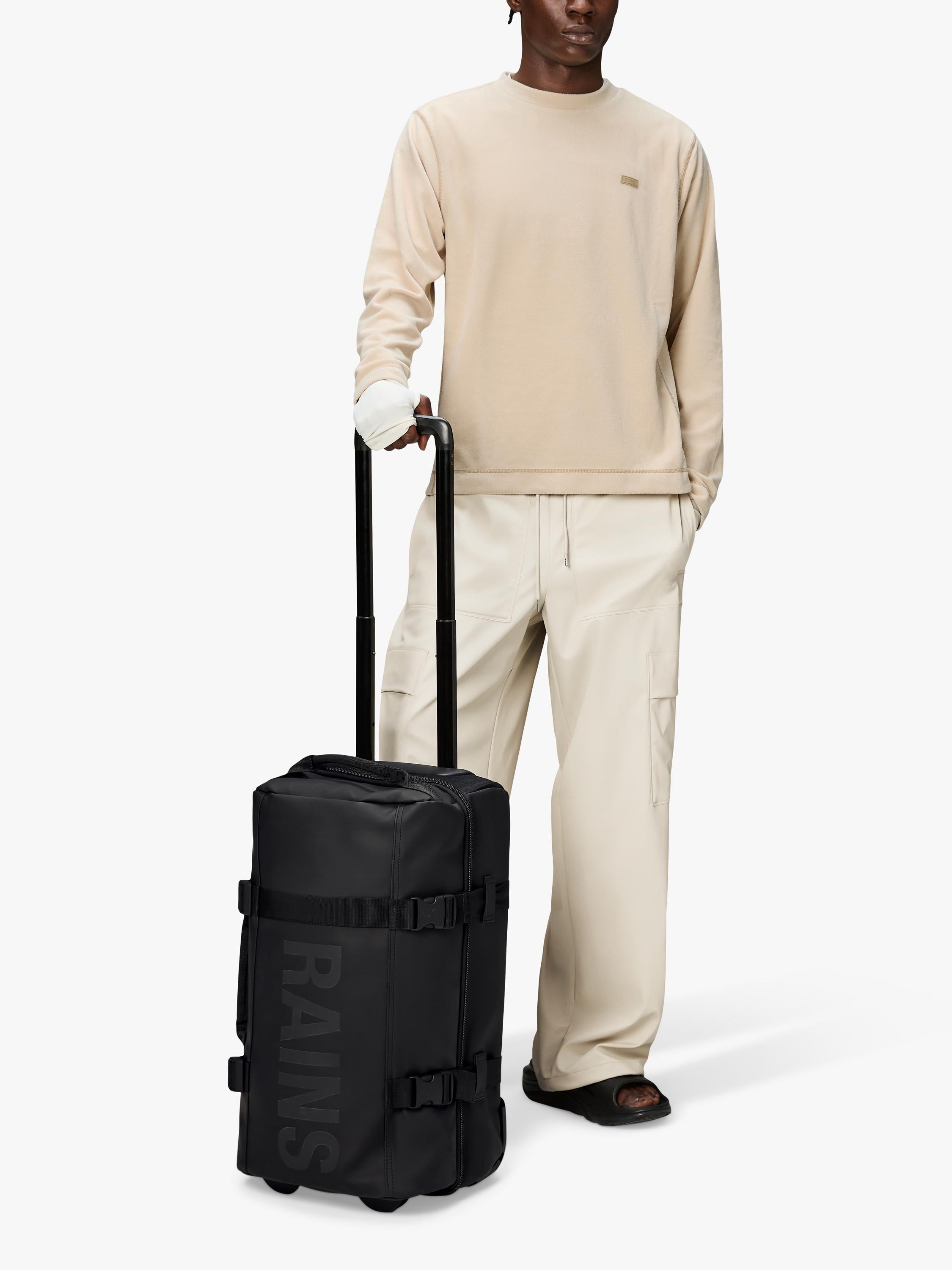 Rains Texel soft-sided cabin suitcase 54cm (British brand)