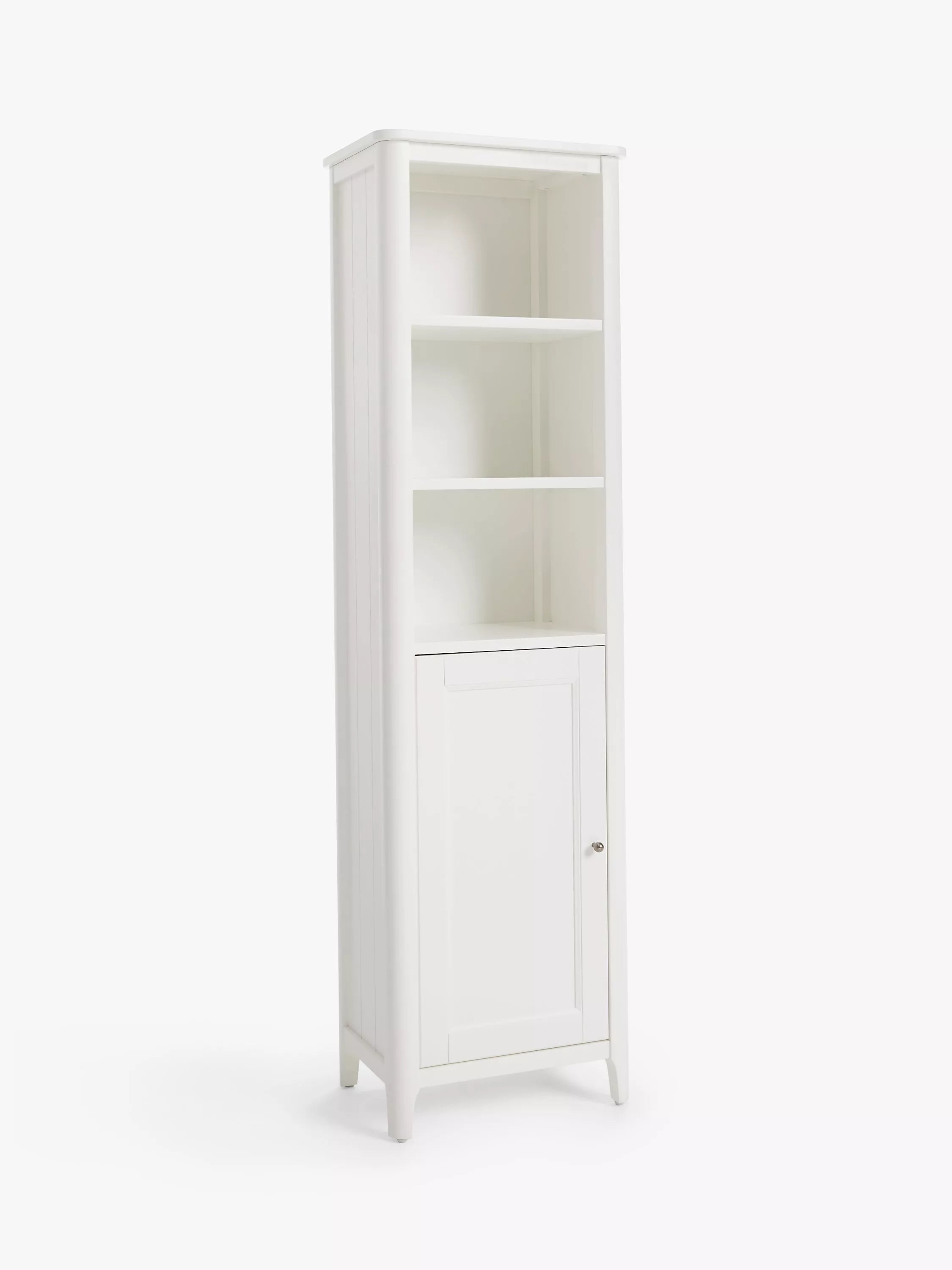 John Lewis Portsman Tallboy Bathroom Storage Cabinet, White