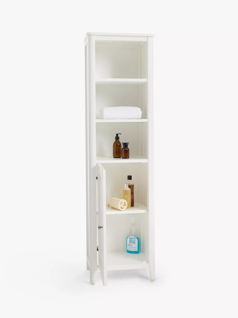 John Lewis Portsman tallboy bathroom storage cabinet 163cm (British brand)