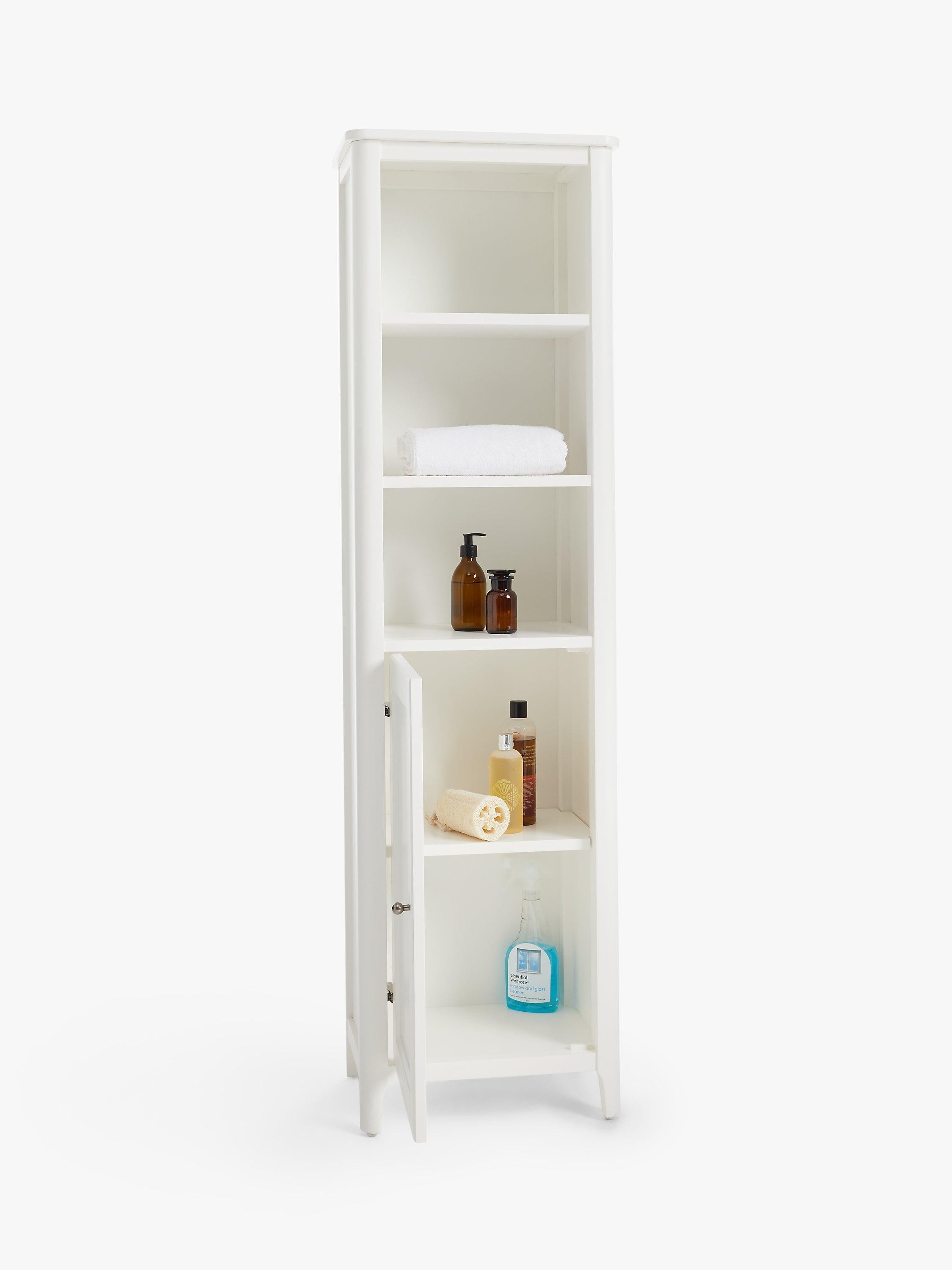 John Lewis Portsman tallboy bathroom storage cabinet 163cm (British brand)