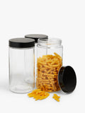John Lewis glass storage container set of 3 1.7L - British product