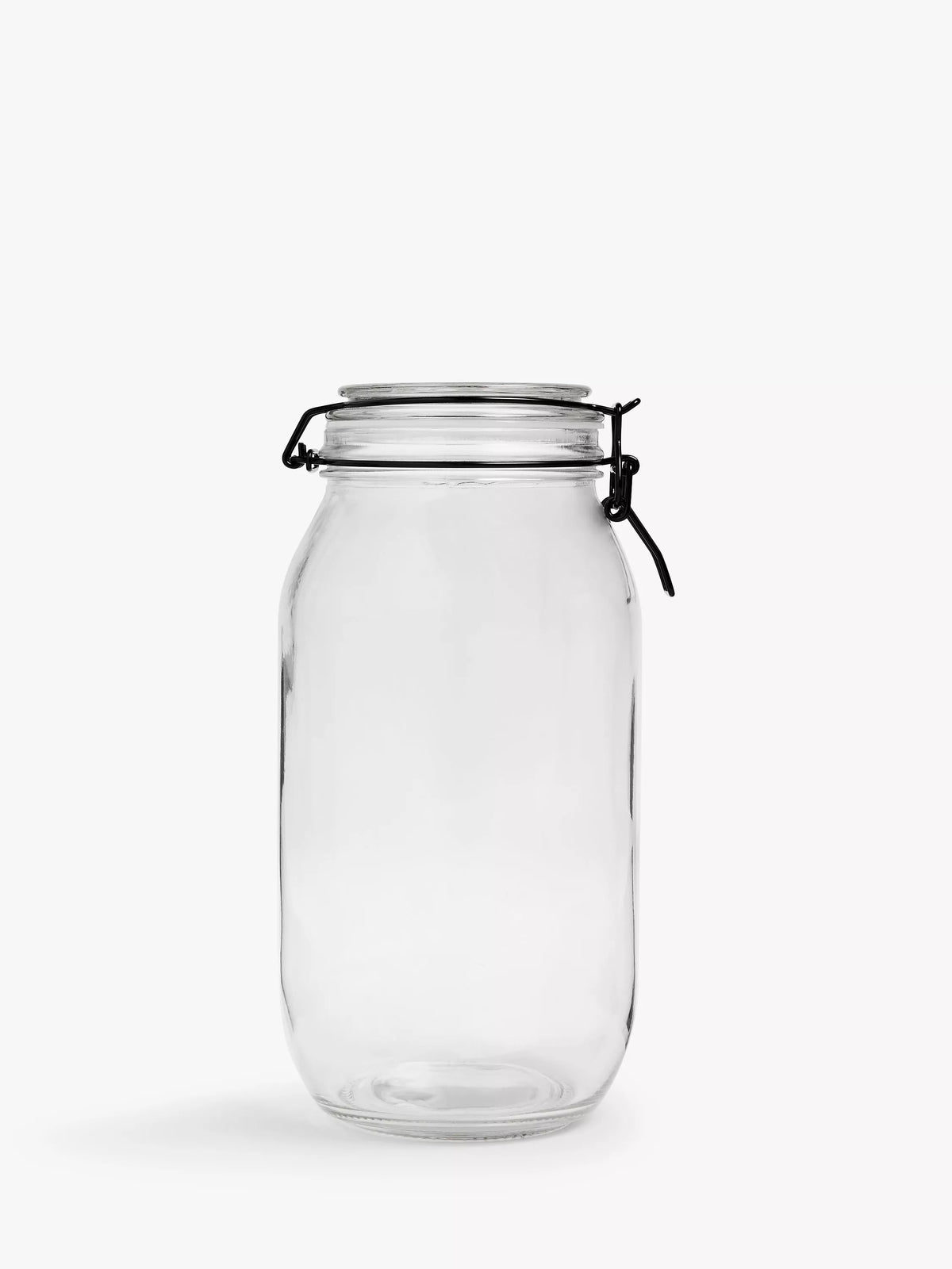 John Lewis glass clip-top storage jar 1.5L (British brand)