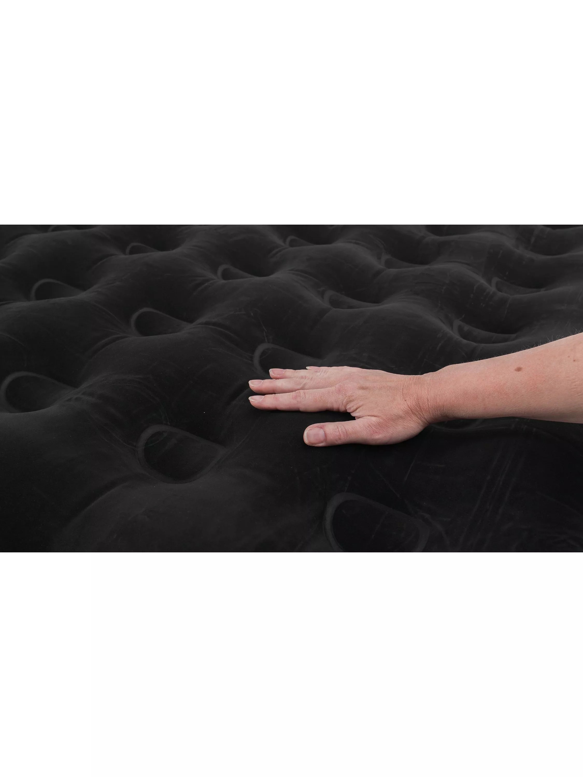 Outwell Classic Flock Single Airbed black, UK version