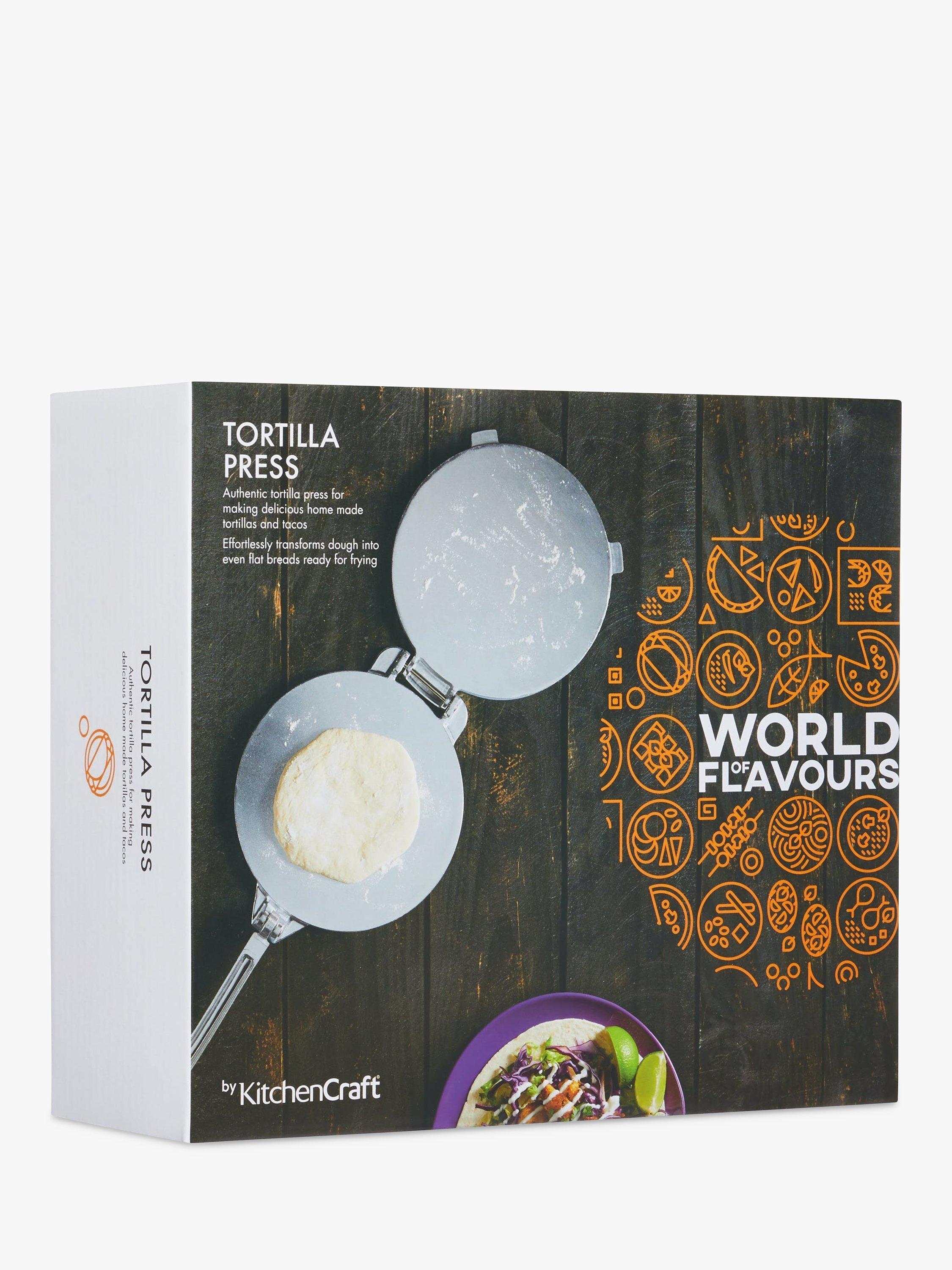 Kitchen Craft Mexican tortilla press 20cm, UK version