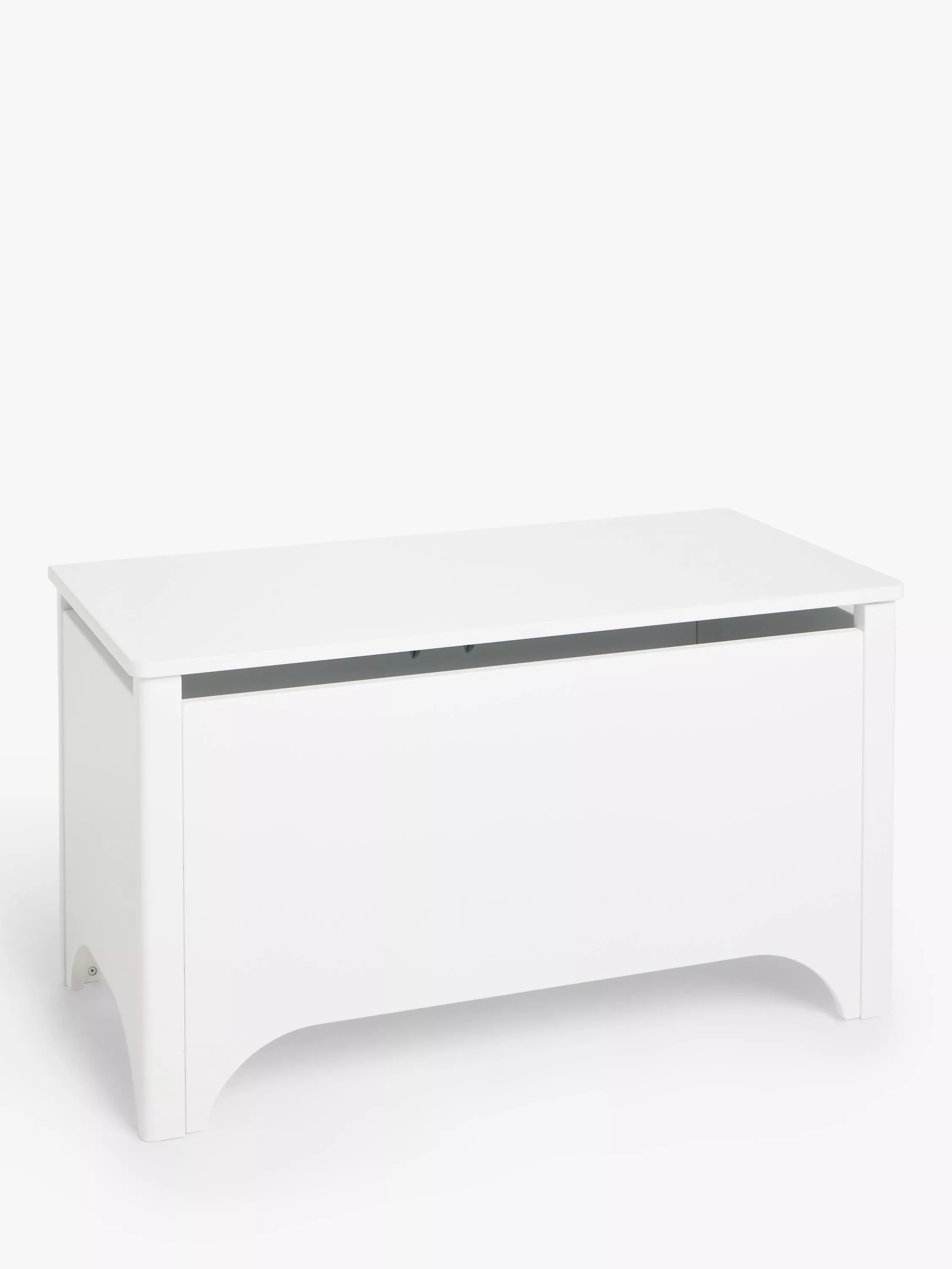 John Lewis Arc toy storage box white, imported from the UK