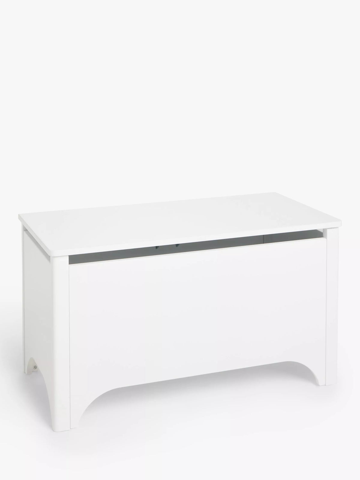 John Lewis Arc toy storage box white, imported from the UK