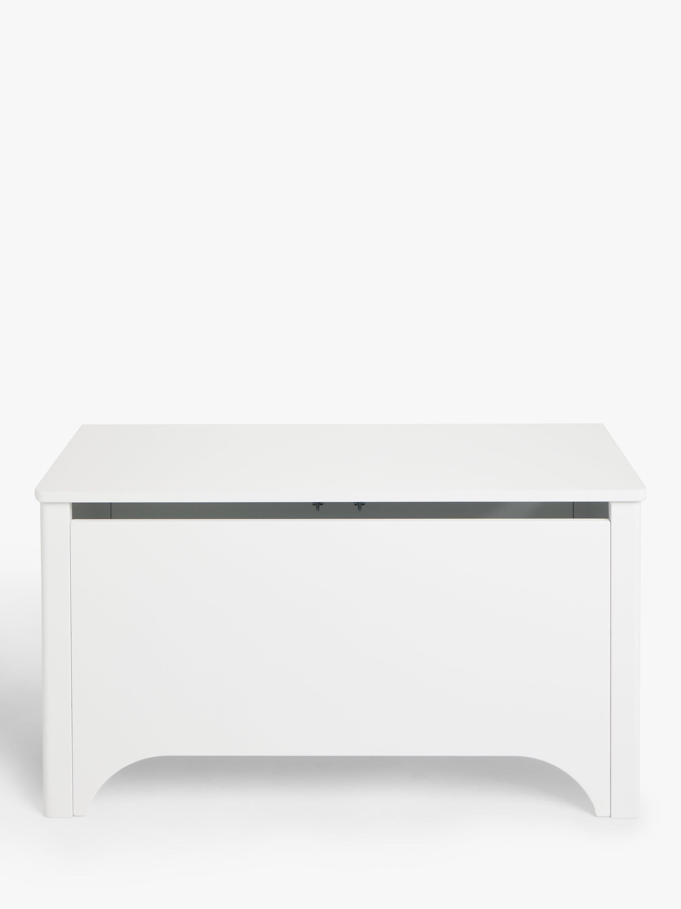 John Lewis Arc toy storage box white, imported from the UK